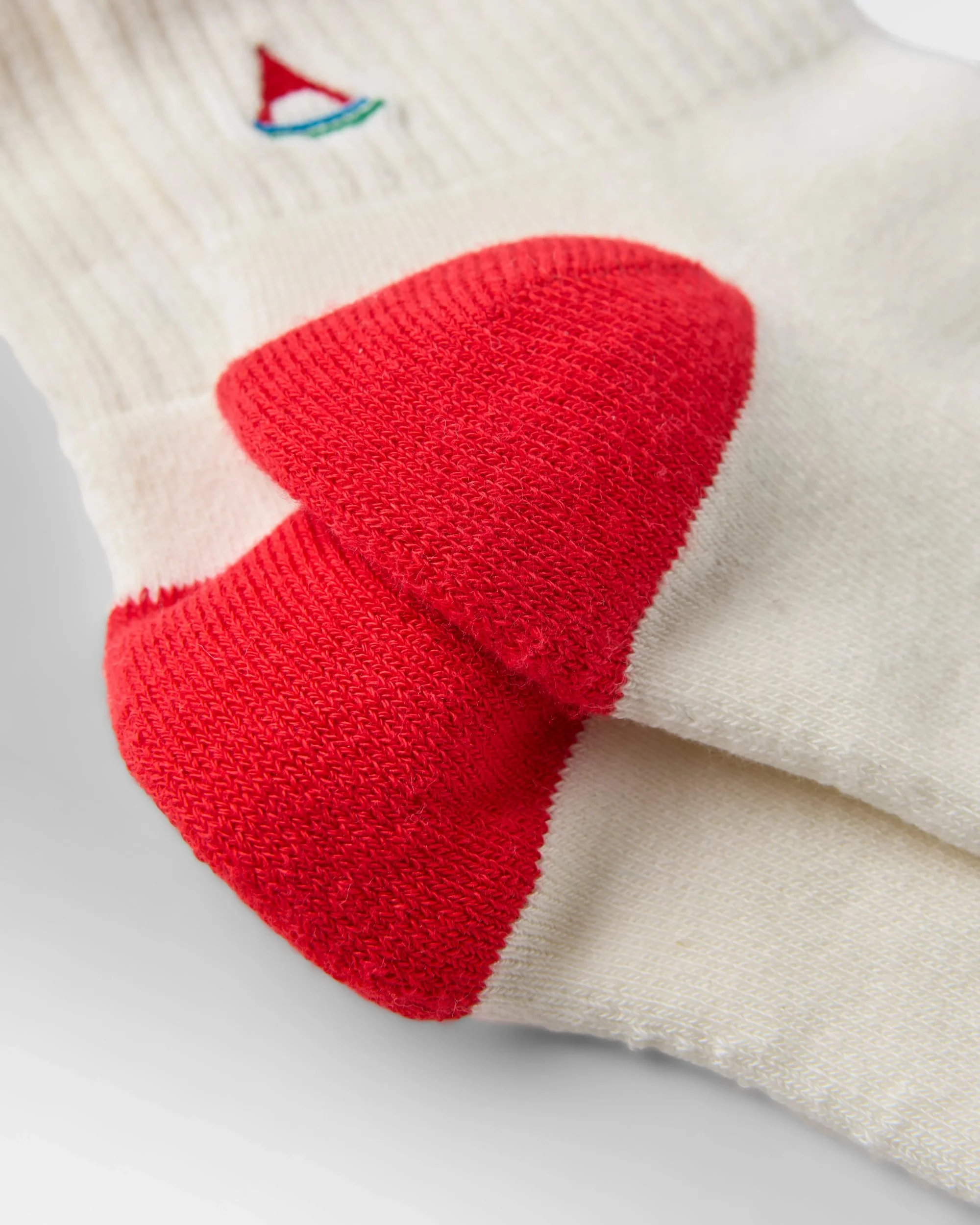 Made to Roam Graphic Crew Socks - White - Image 3