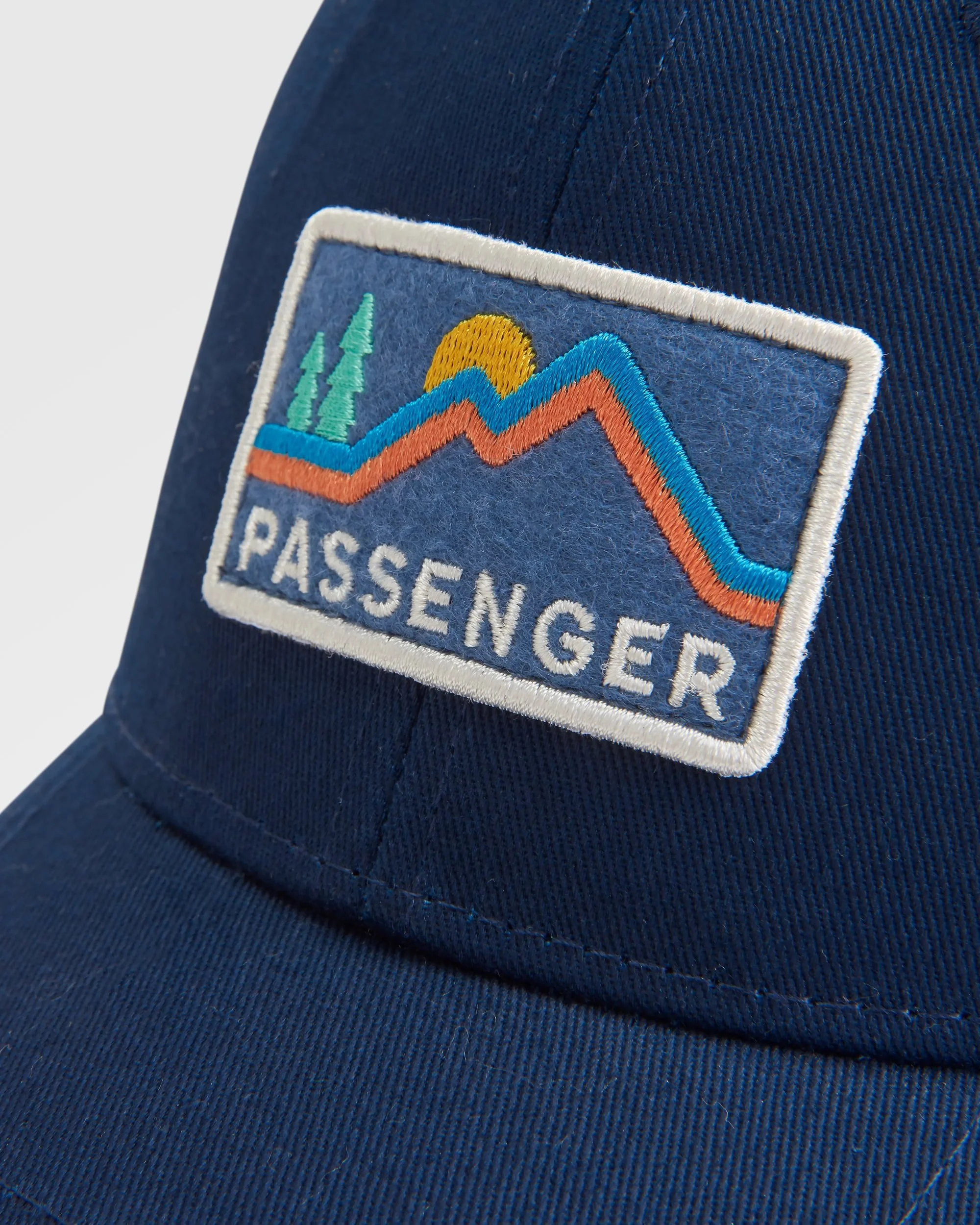 Made To Roam Mesh Snapback Cap - Rich Navy - Image 3