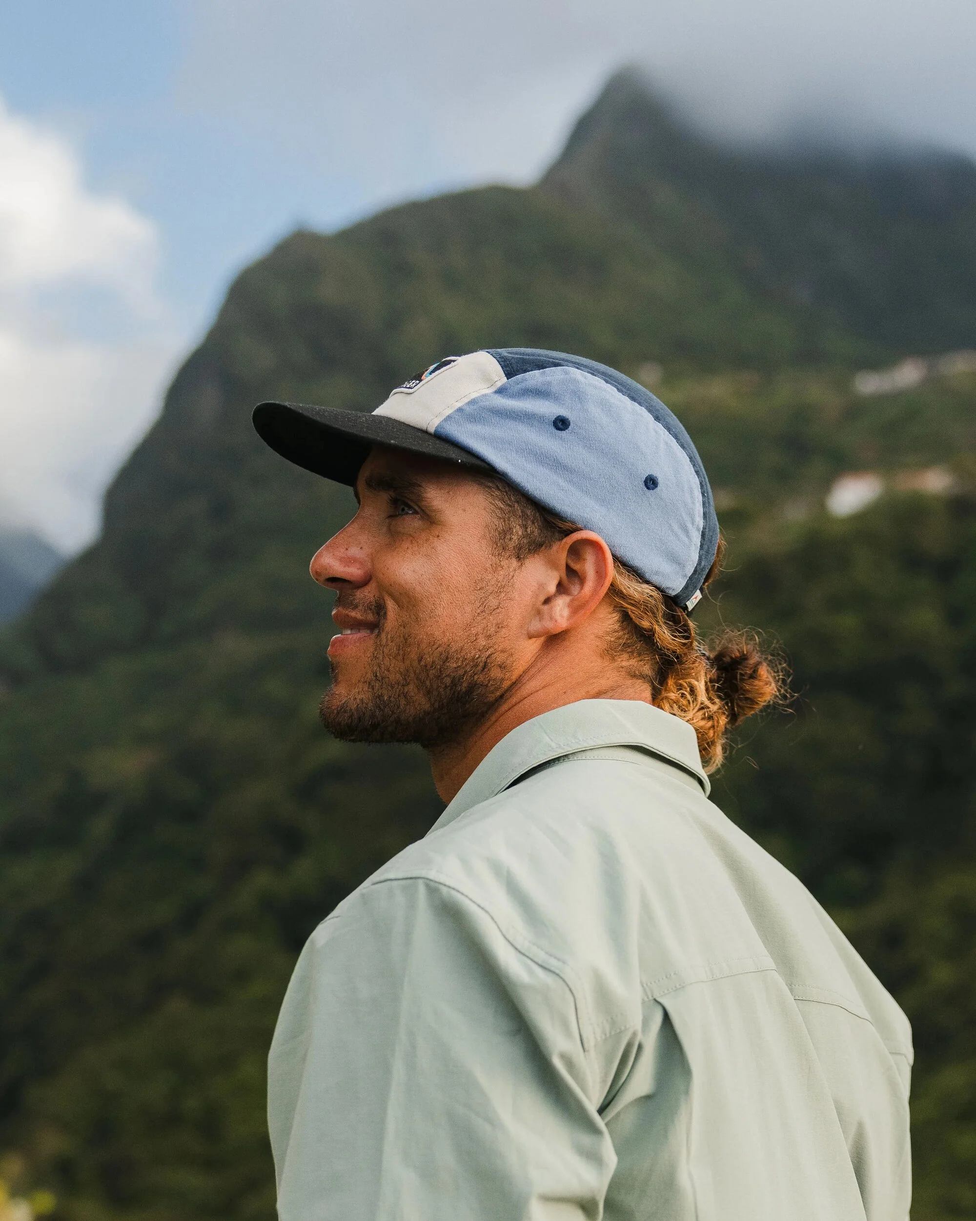 Made To Roam 5 Panel Cap - Charcoal Multi - Image 8