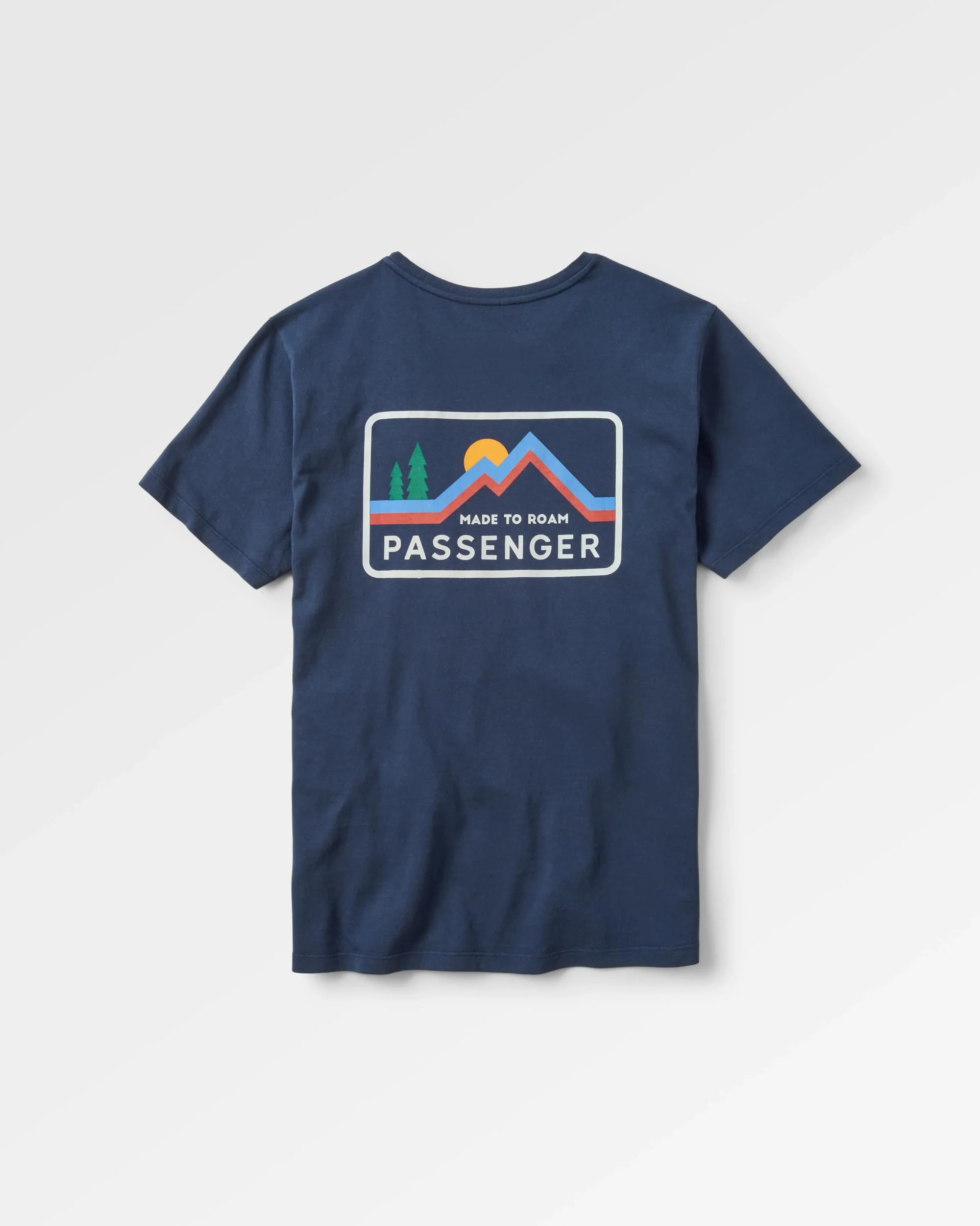 Made To Roam T-Shirt - Rich Navy - Image 2