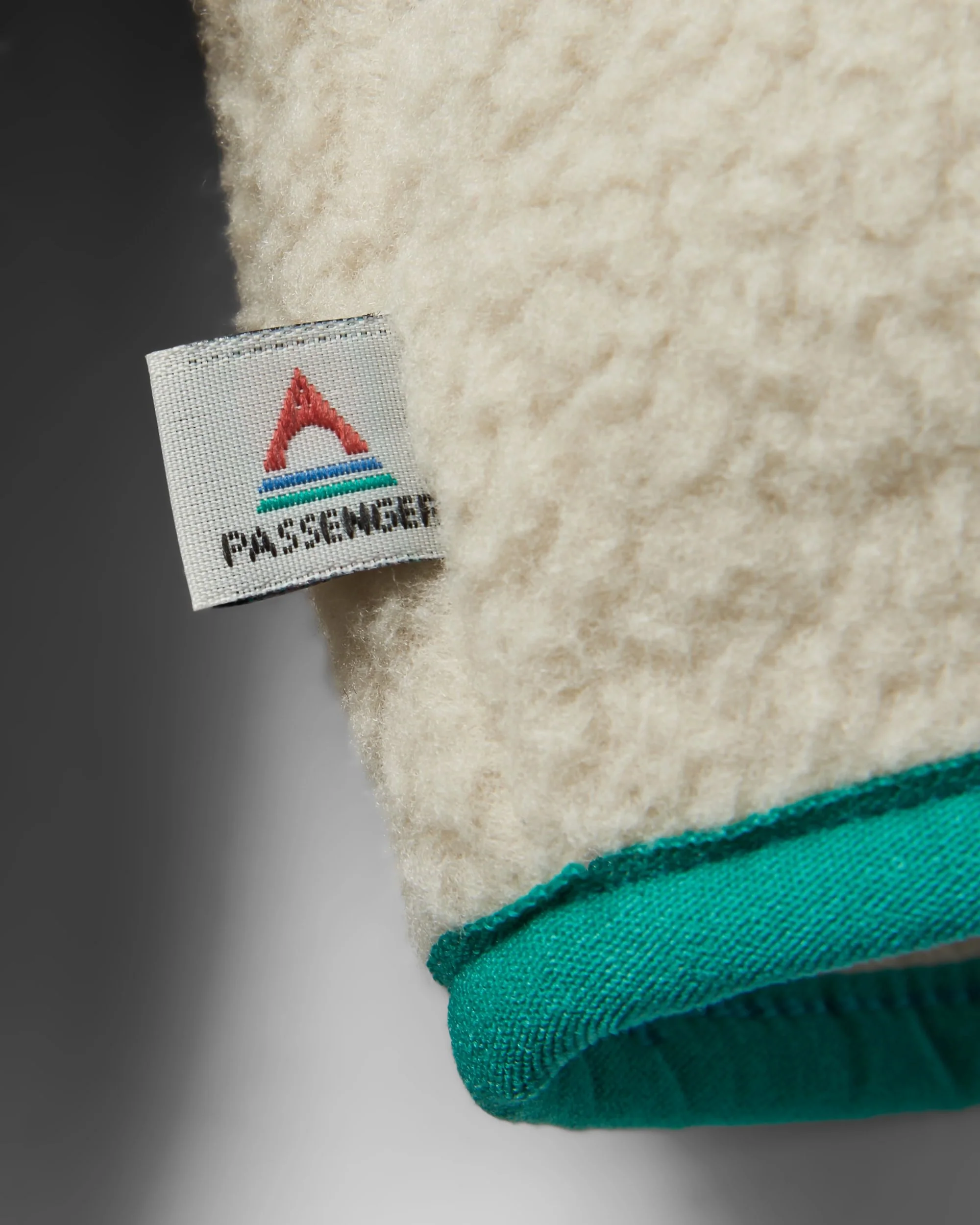 Maine 1/2 Zip Sherpa Fleece - Oatmeal - Image 8