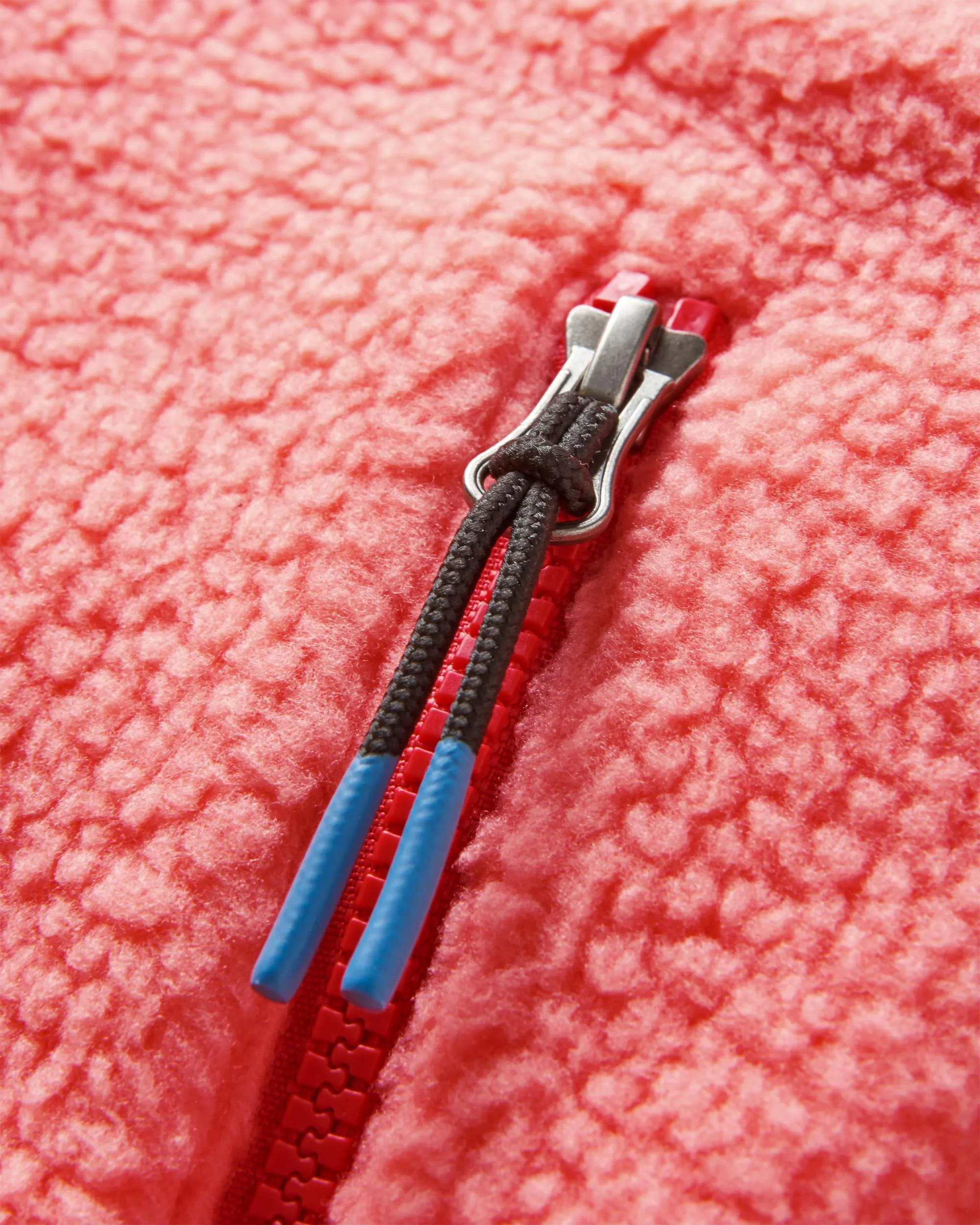 Maine 1/2 Zip Sherpa Fleece - Shell Pink - Image 4