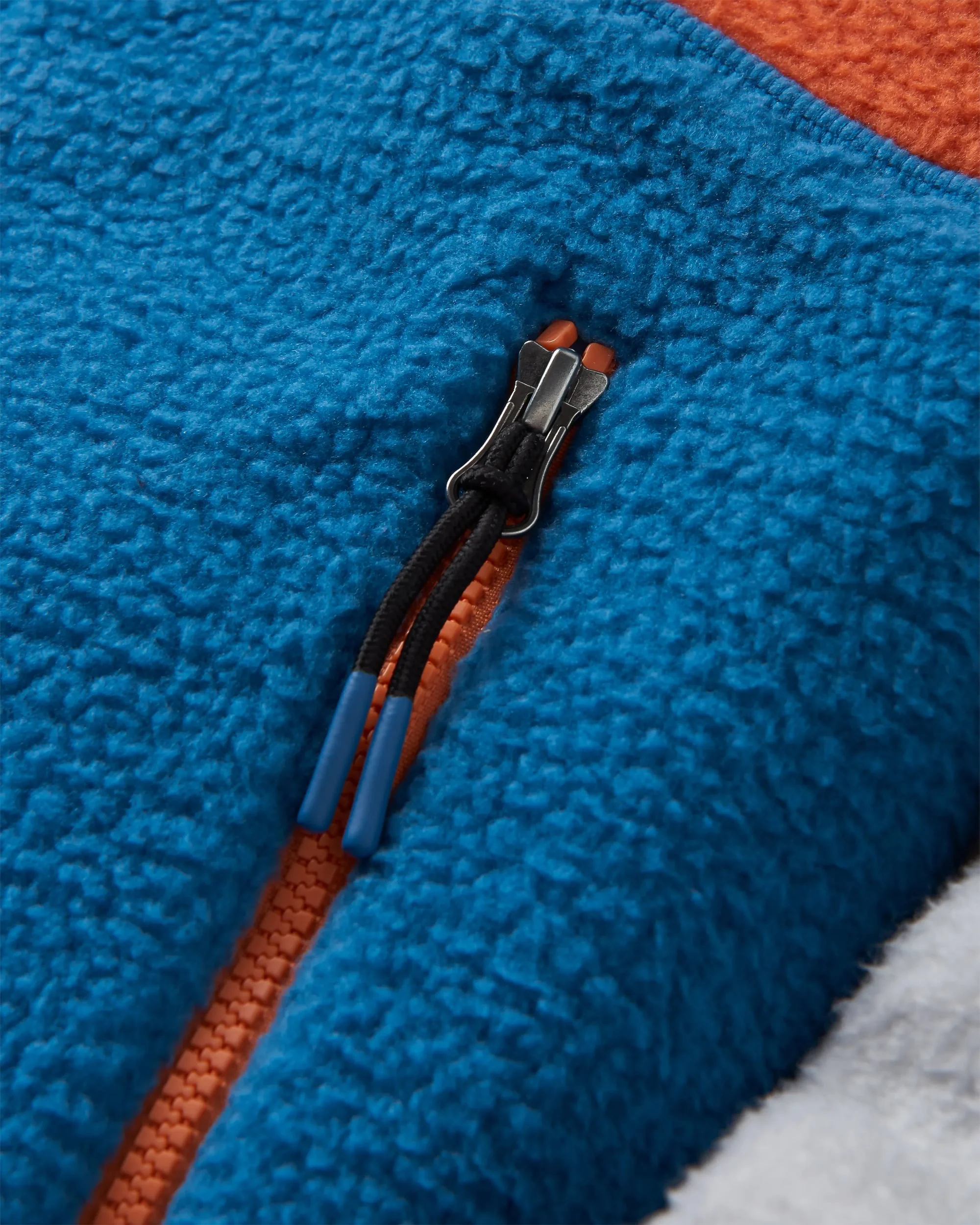 Maine 1/2 Zip Sherpa Fleece - Blue Steel - Image 7