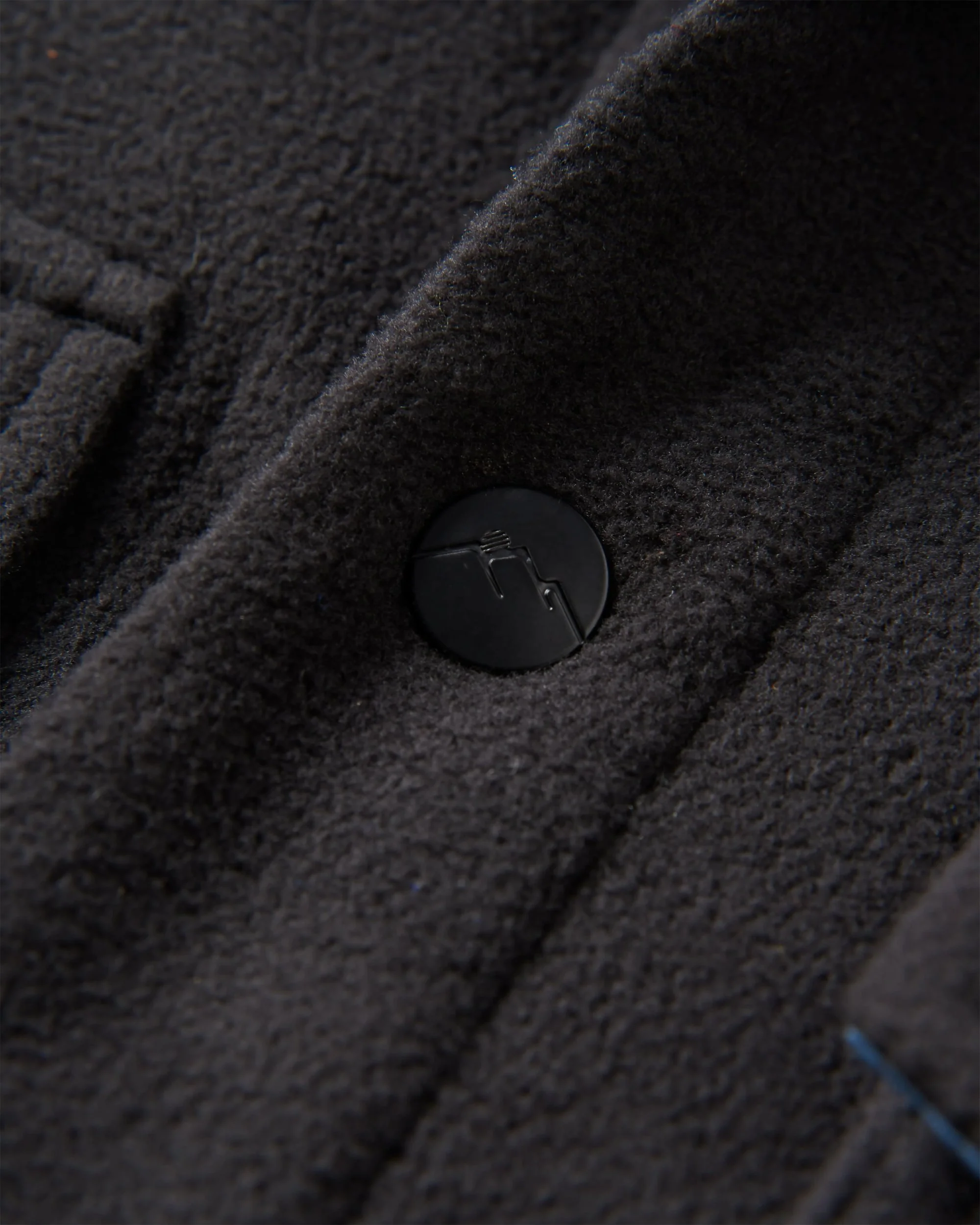 Maple Polar Fleece Shirt - Black - Image 3