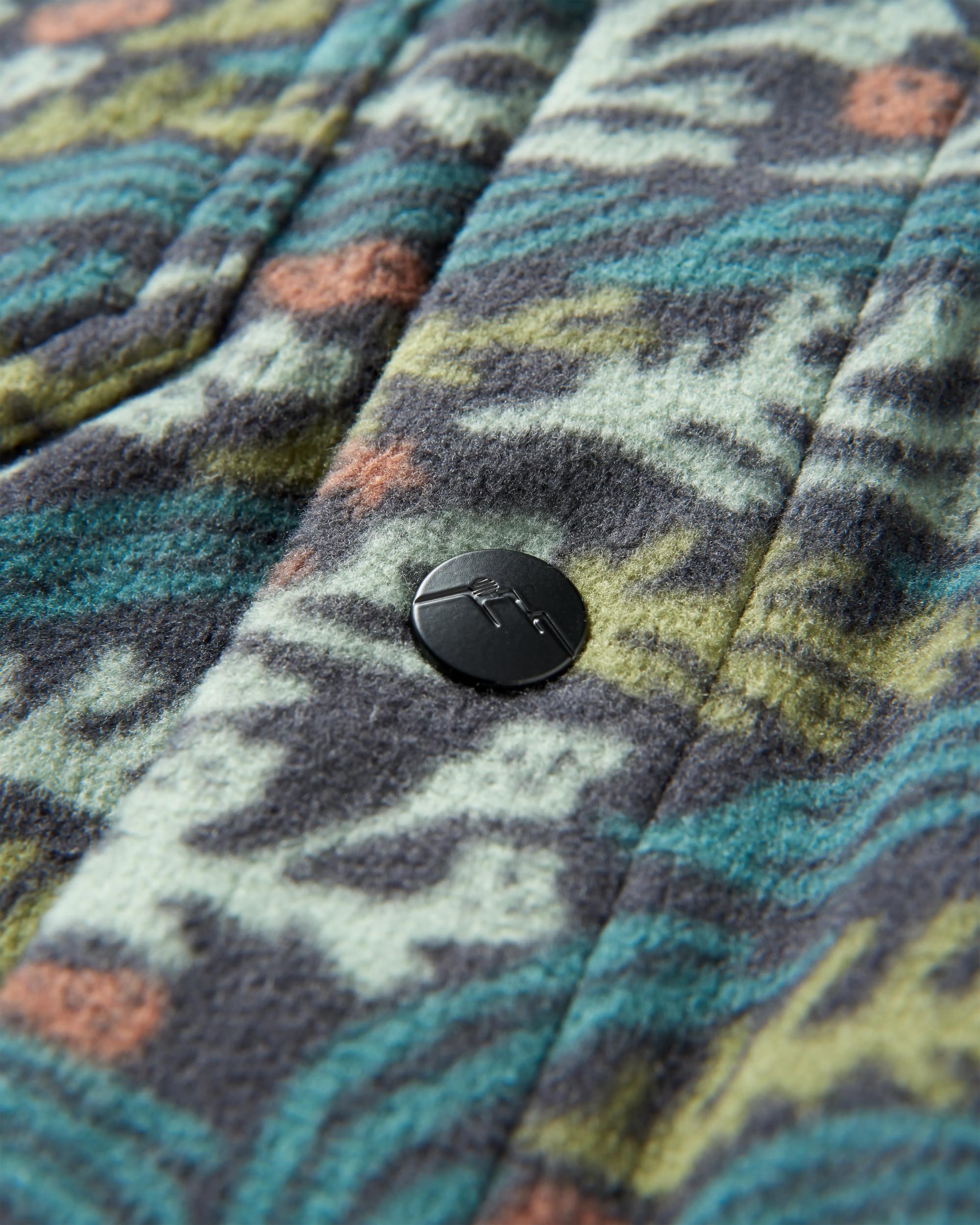 Maple Polar Fleece Shirt - Ocean Current Black - Image 10