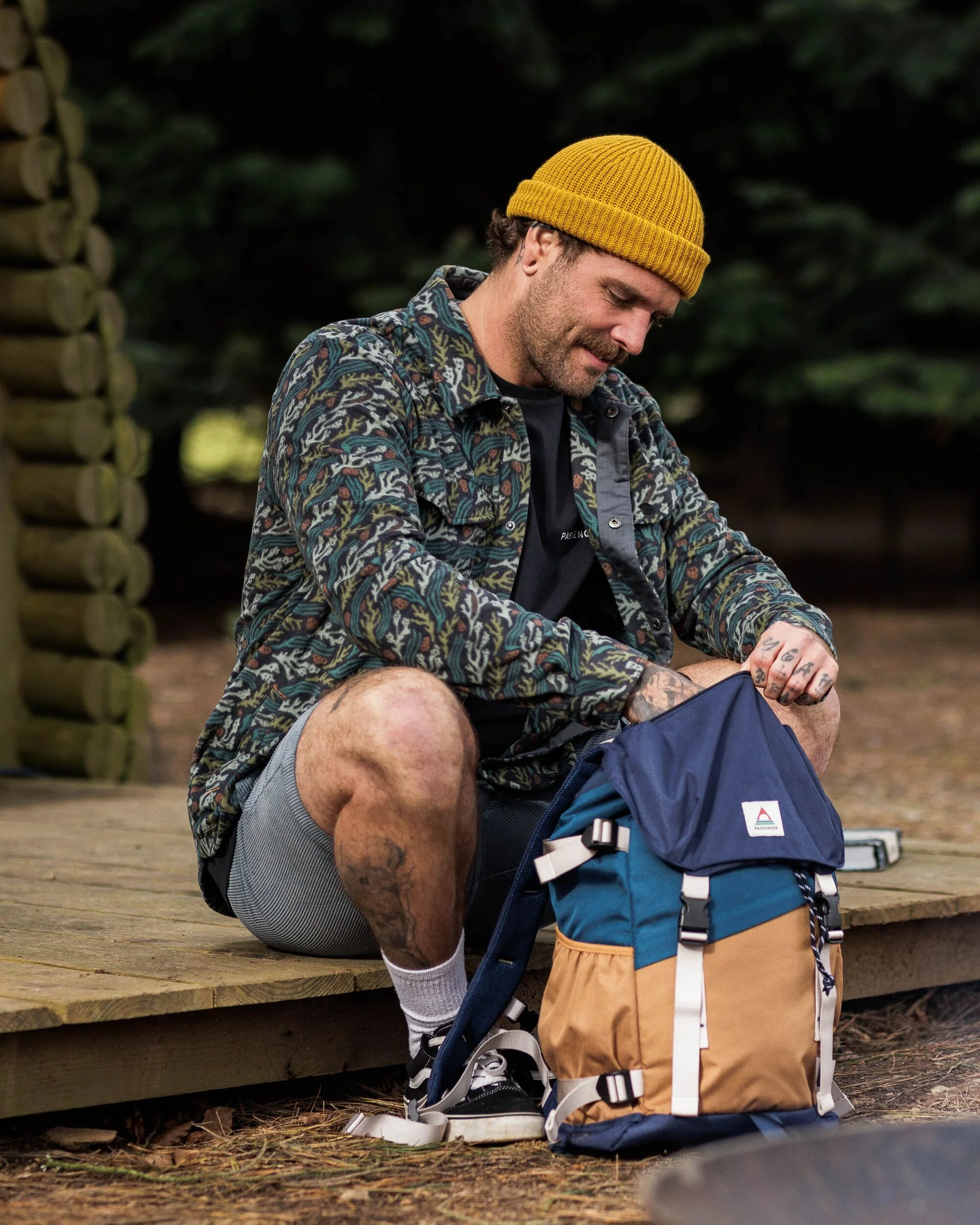 Maple Polar Fleece Shirt - Ocean Current Black - Image 8