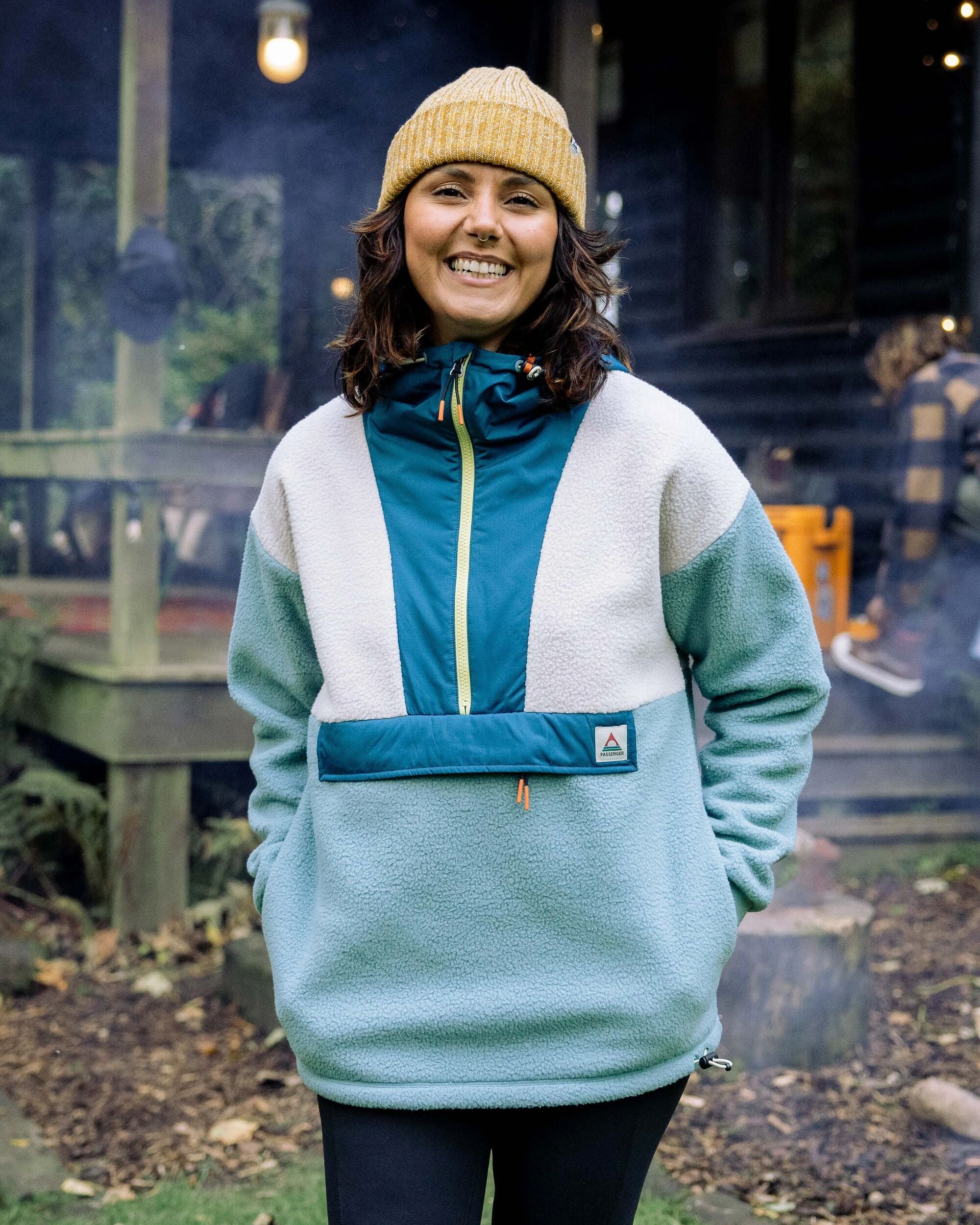Maren 1/2 Zip Sherpa Fleece - Arctic - Image 2