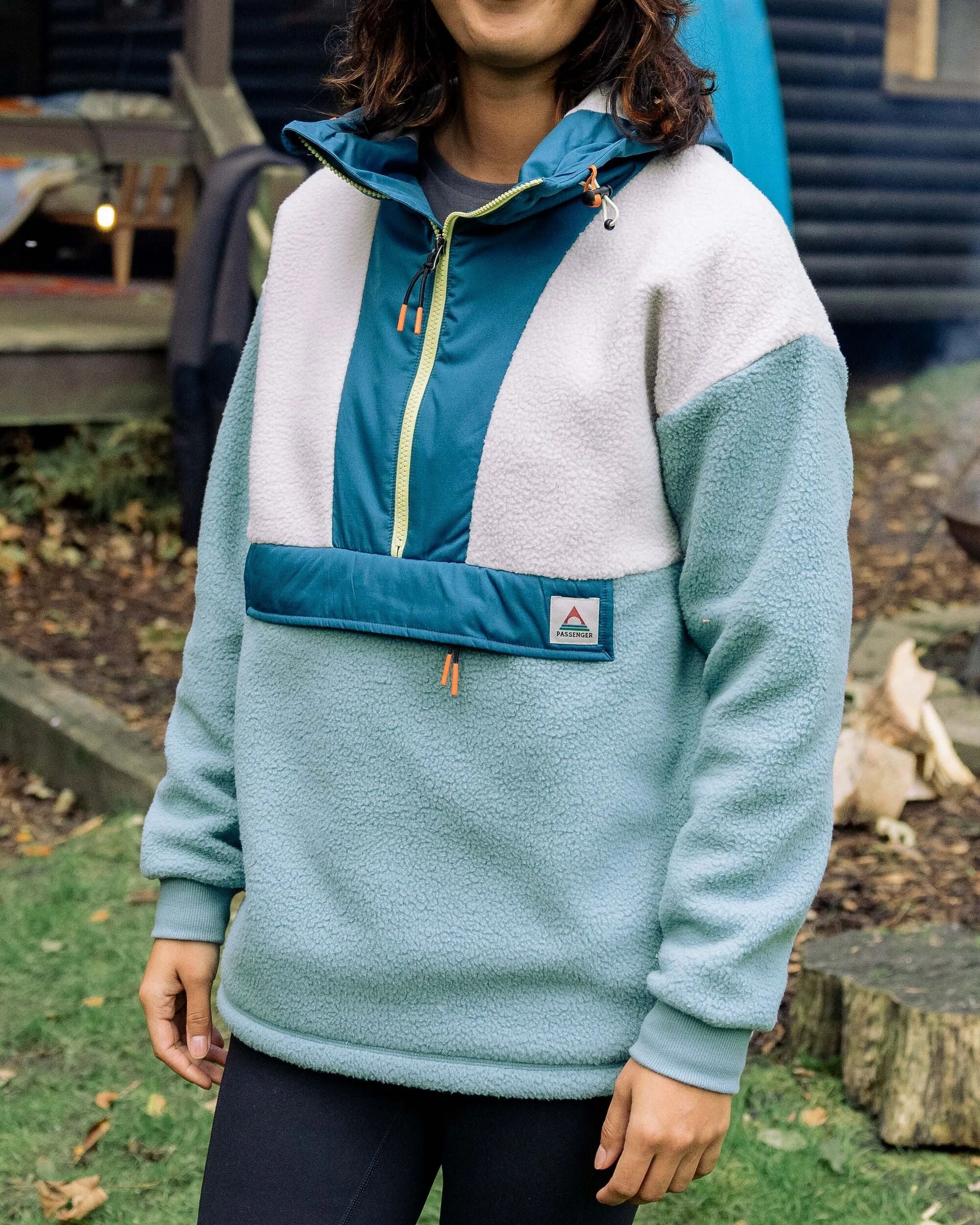 Maren 1/2 Zip Sherpa Fleece - Arctic - Image 4