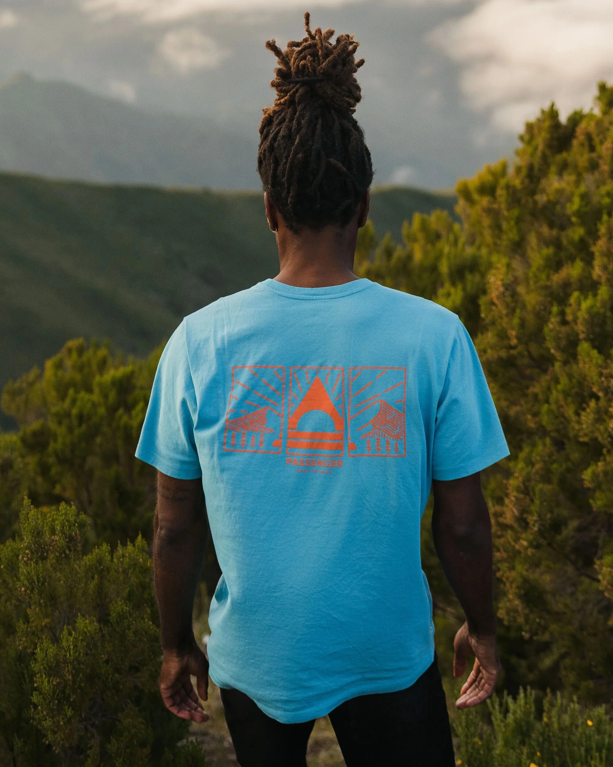 Maverick T-Shirt - Blue Pool - Image 5