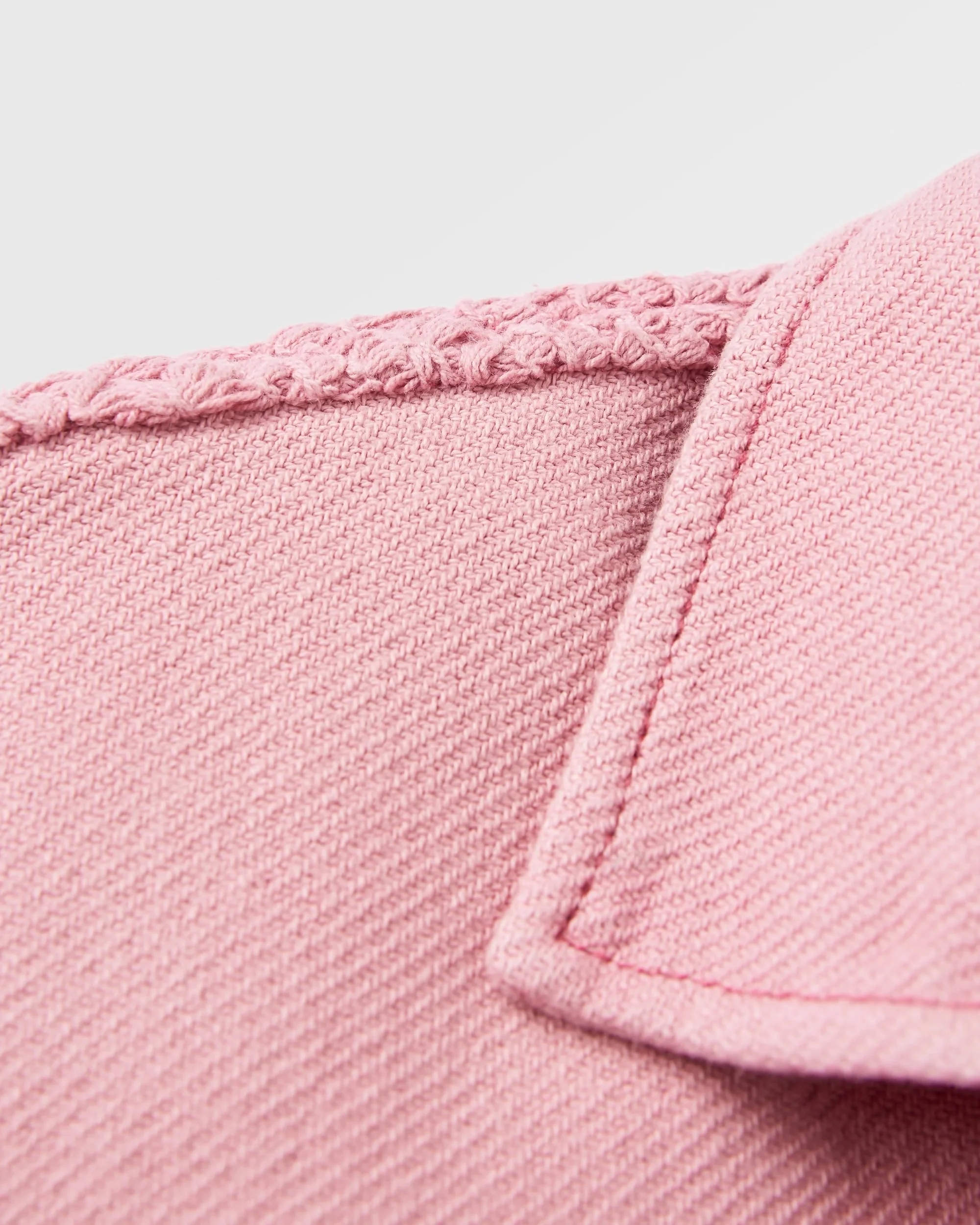 Maya Twill Overshirt - Pink Haze - Image 6