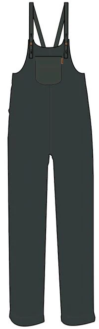 Meadows Organic Cotton Corduroy Dungarees - Fir Tree - Image 8
