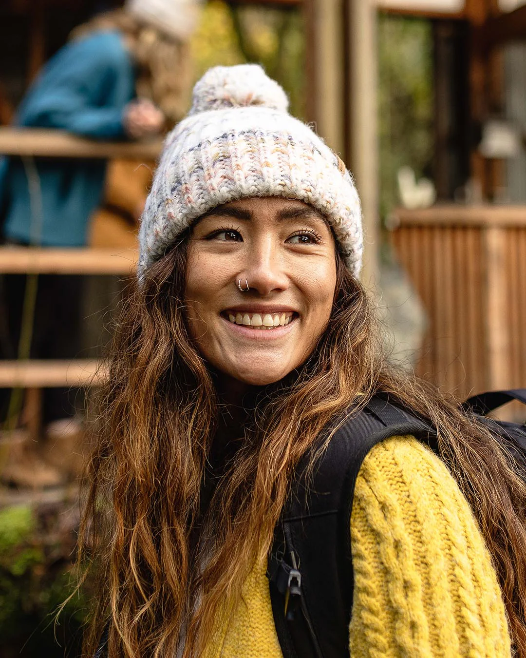 Mellow Bobble Hat - Hazy Multi - Image 4
