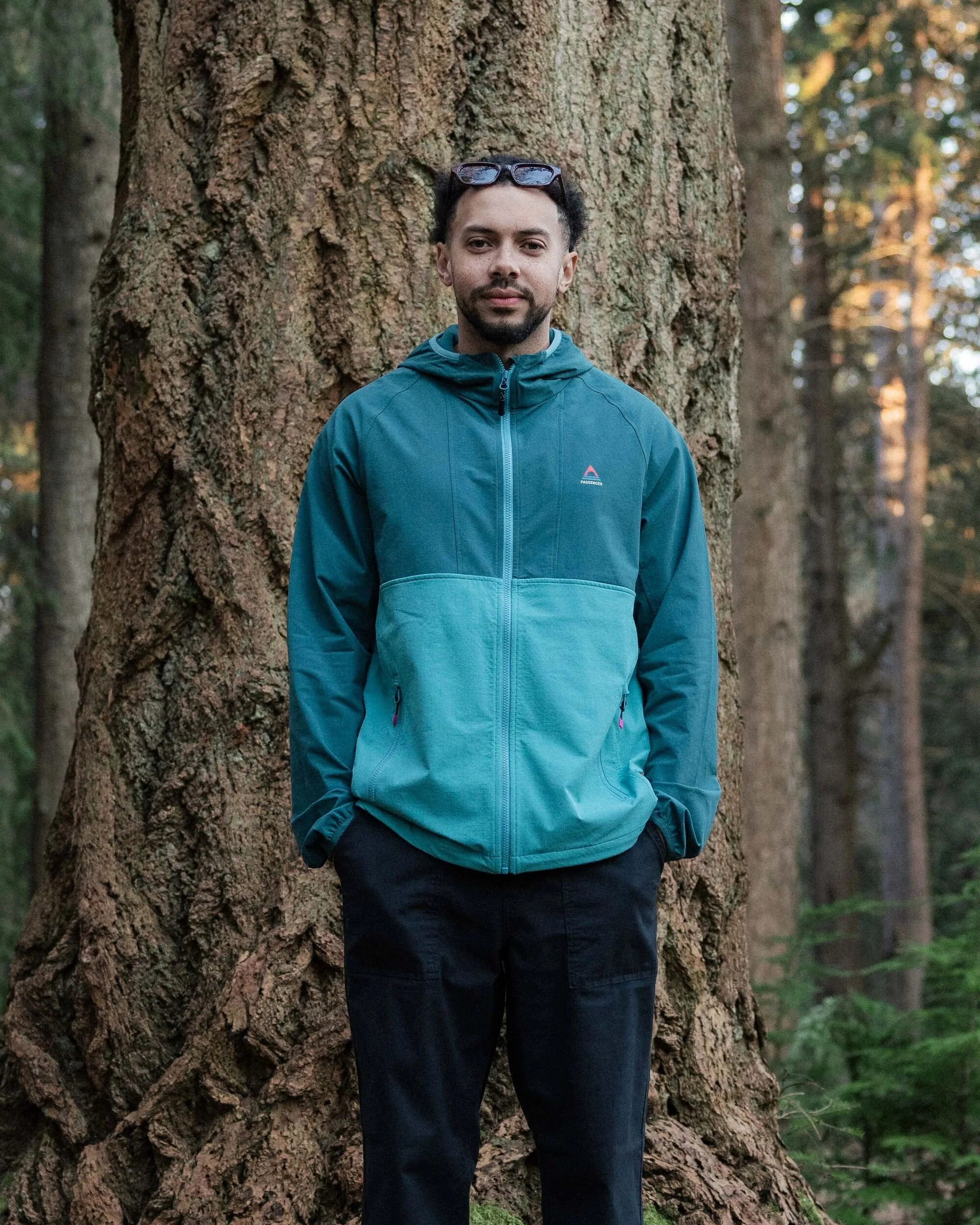 Trailscape Men's Lightweight Softshell Jacket - Mediterranean/ Ocean Teal - Image 3