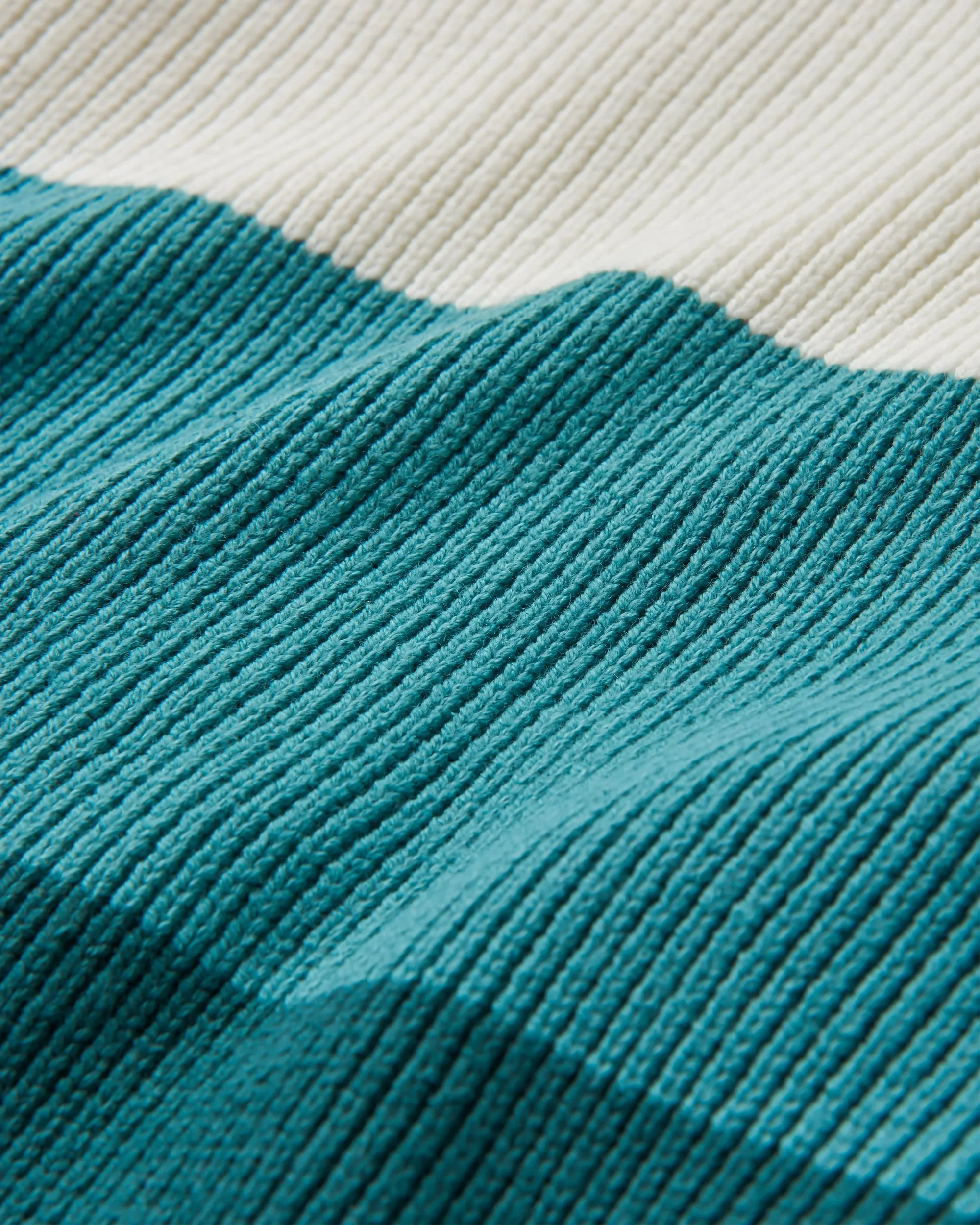 Moments Oversized Organic Knitted Jumper - Multi Stripe - Image 7