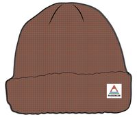 Moss Double Layer Waffle Beanie - Baked Clay - Image 7