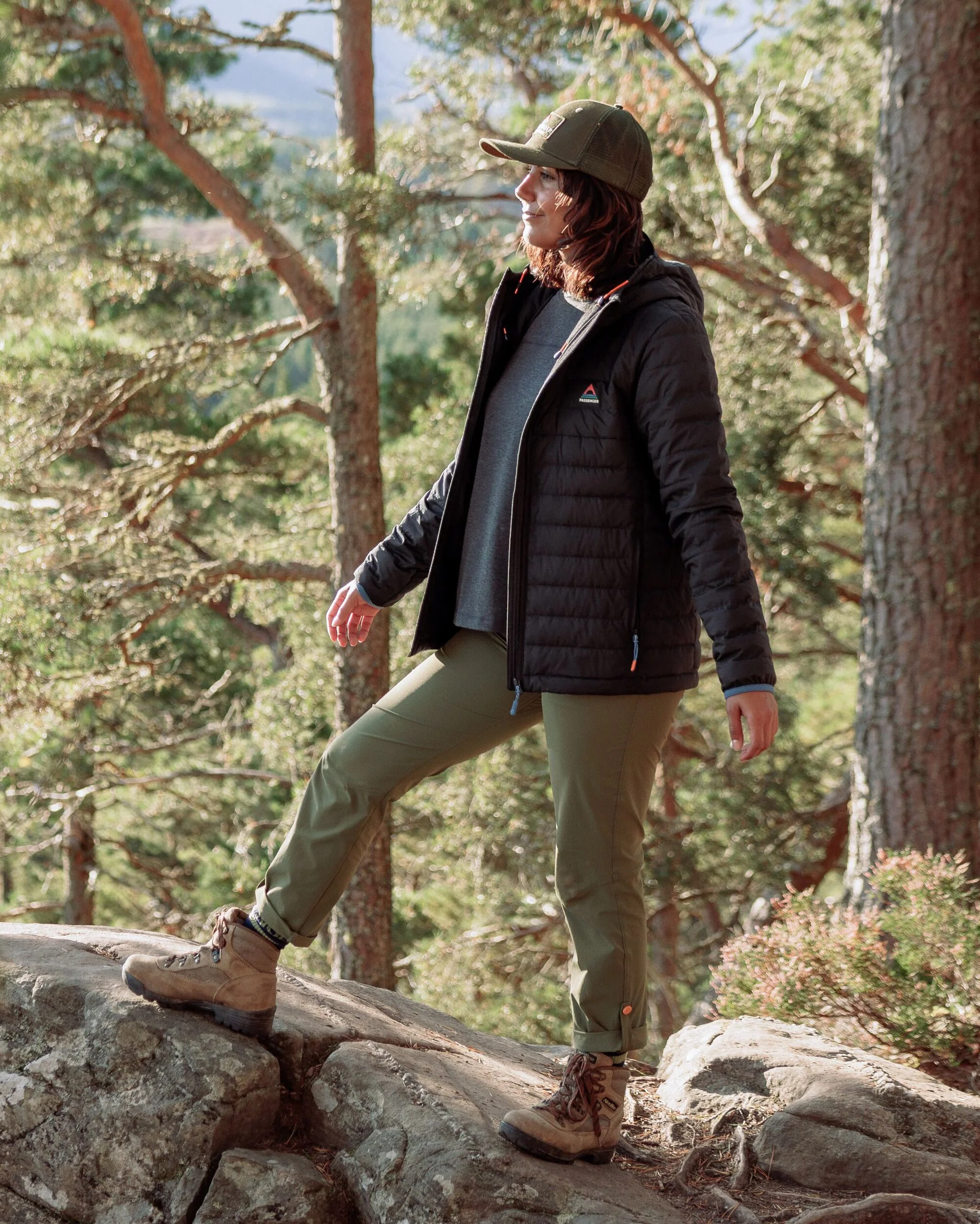 365 Trail Roll Up Trouser - Khaki - Image 4