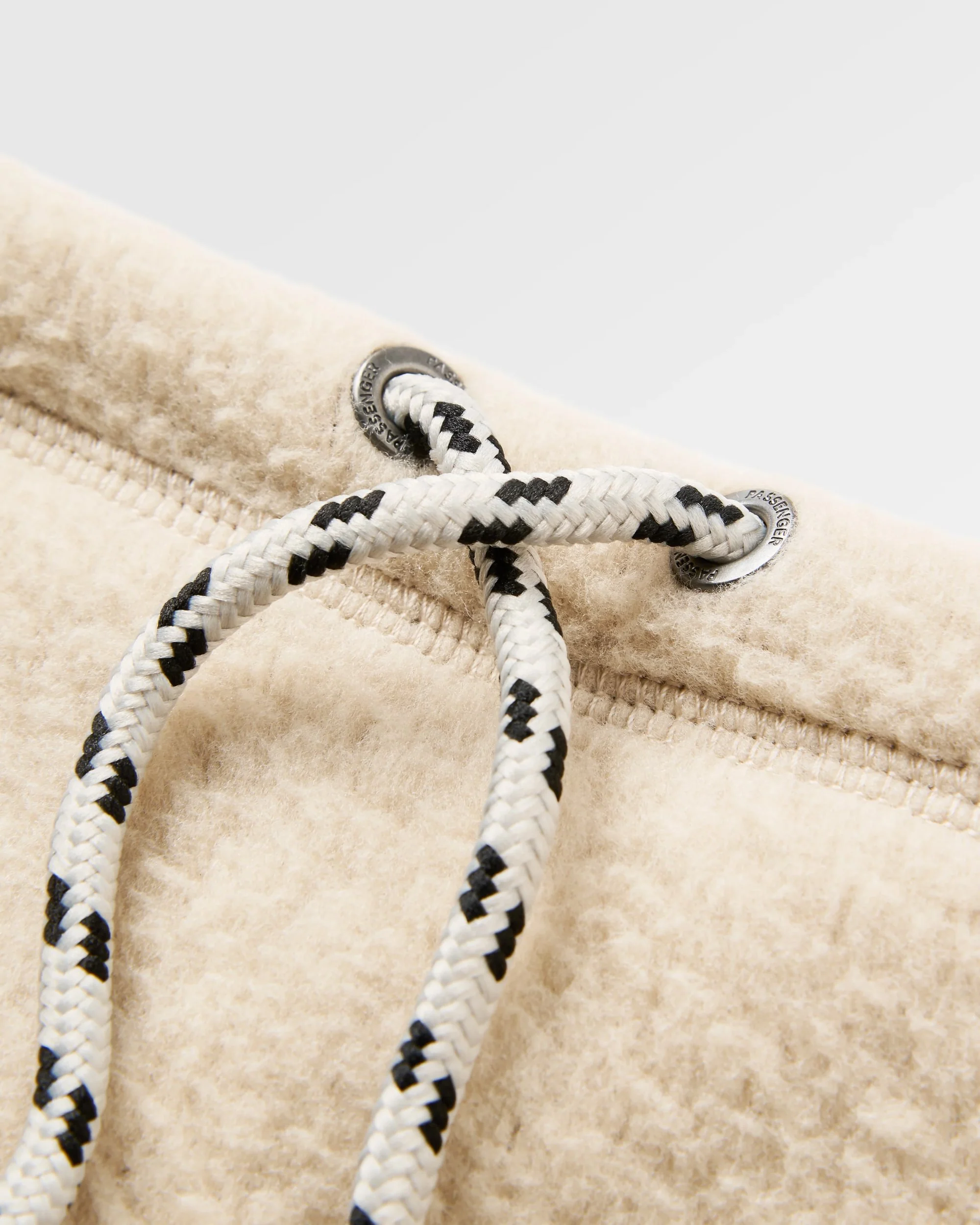 Mulled Sherpa Fleece Snood - Oatmeal - Image 7