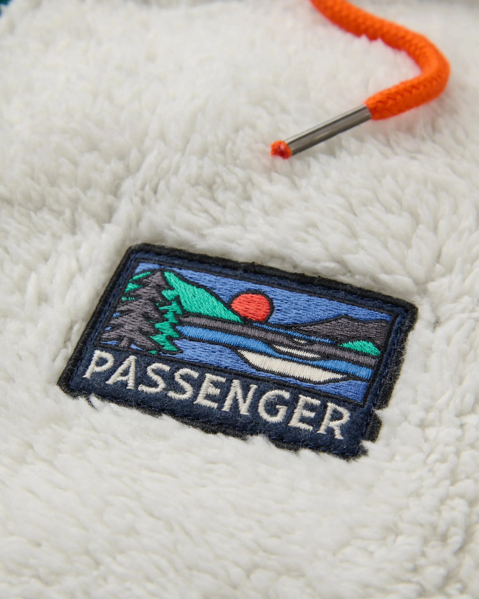 Nestling Polar-Lined Sherpa Fleece - Grey Dawn/Rain Forest - Image 2