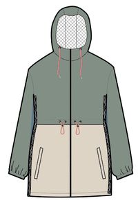 Nimbin Full Zip Water Resistant Jacket - Pistachio - Image 12