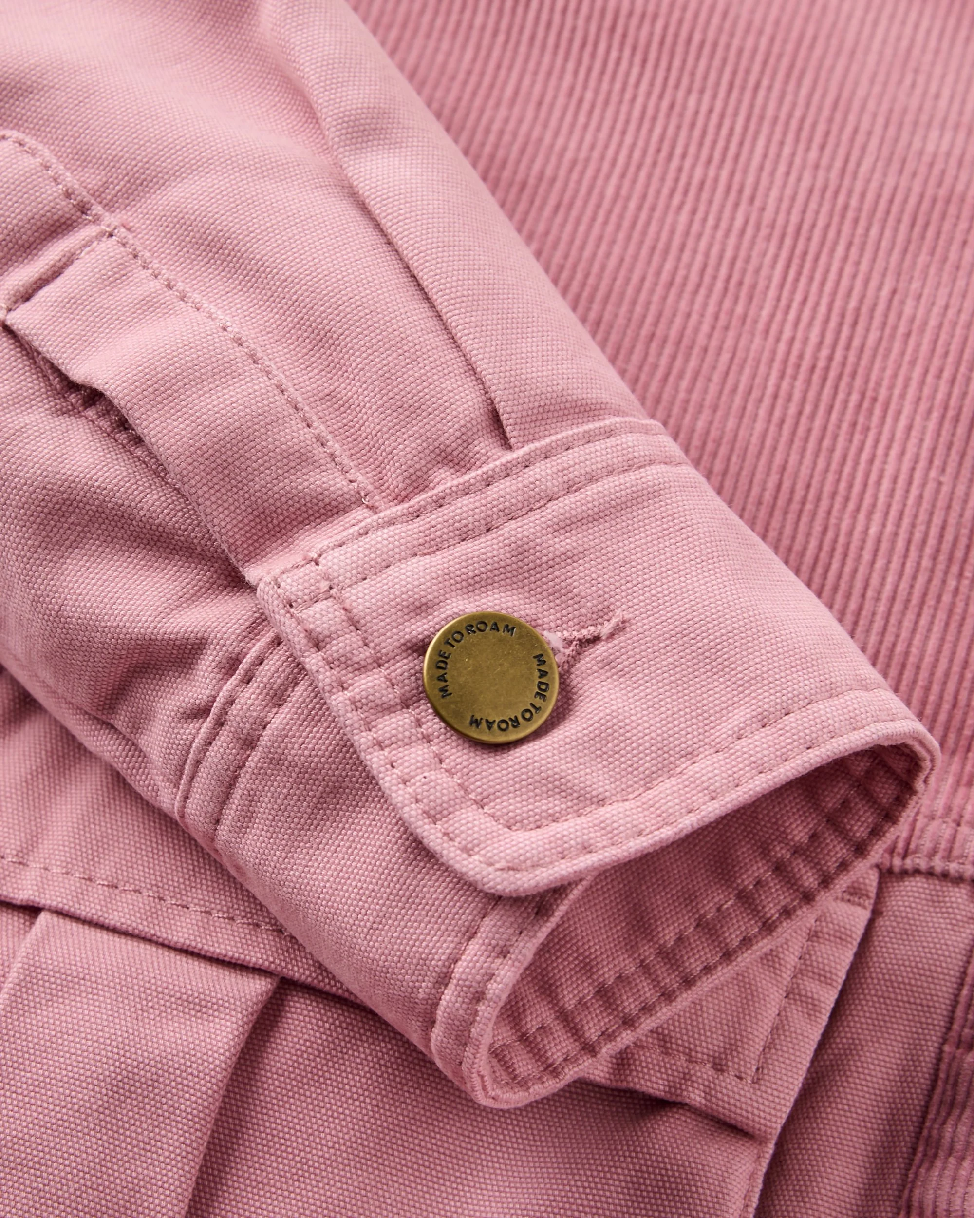 Nomad Corduroy Overshirt - Pink Haze - Image 9