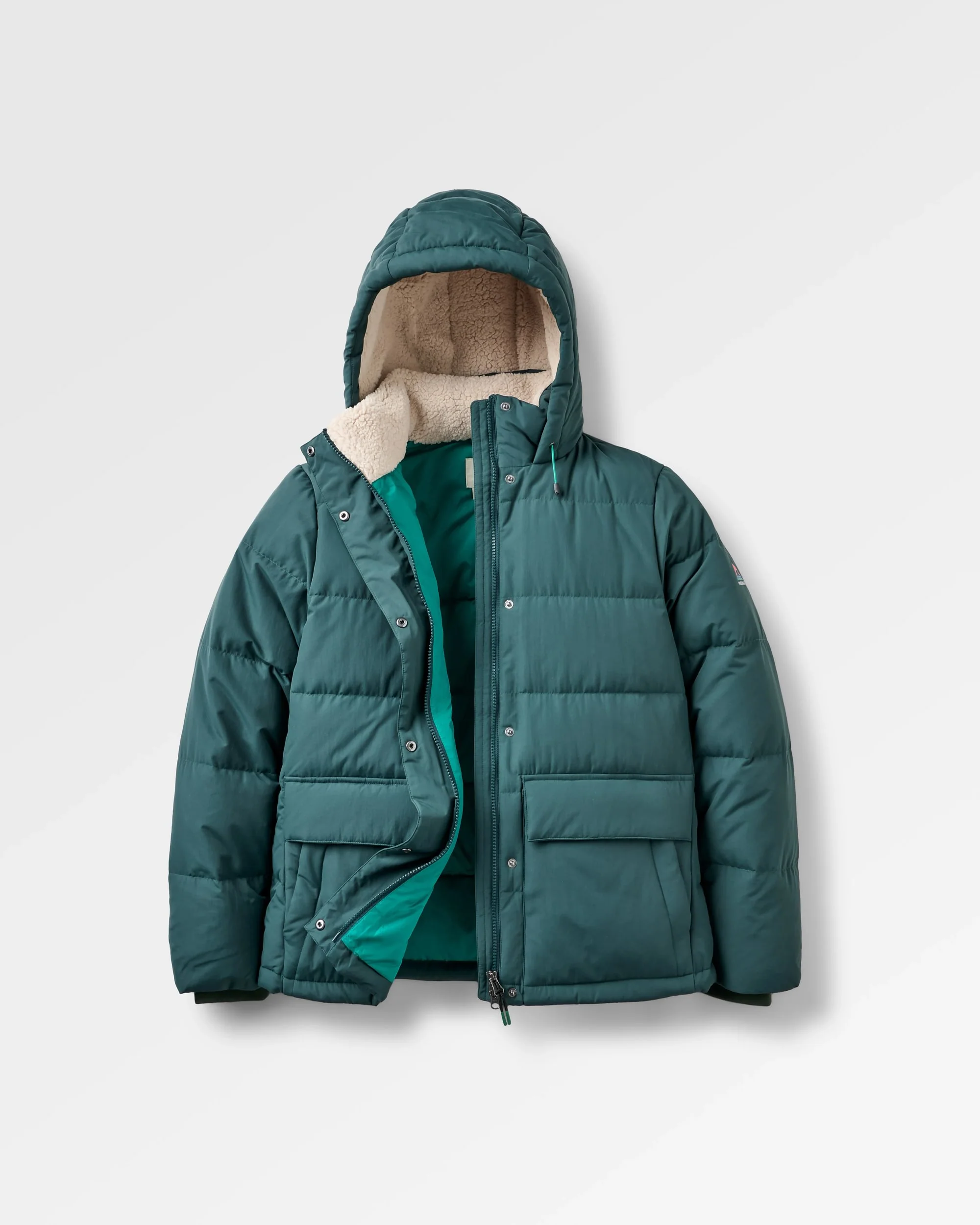 Nook Down Jacket - Dark Fern - Image 2