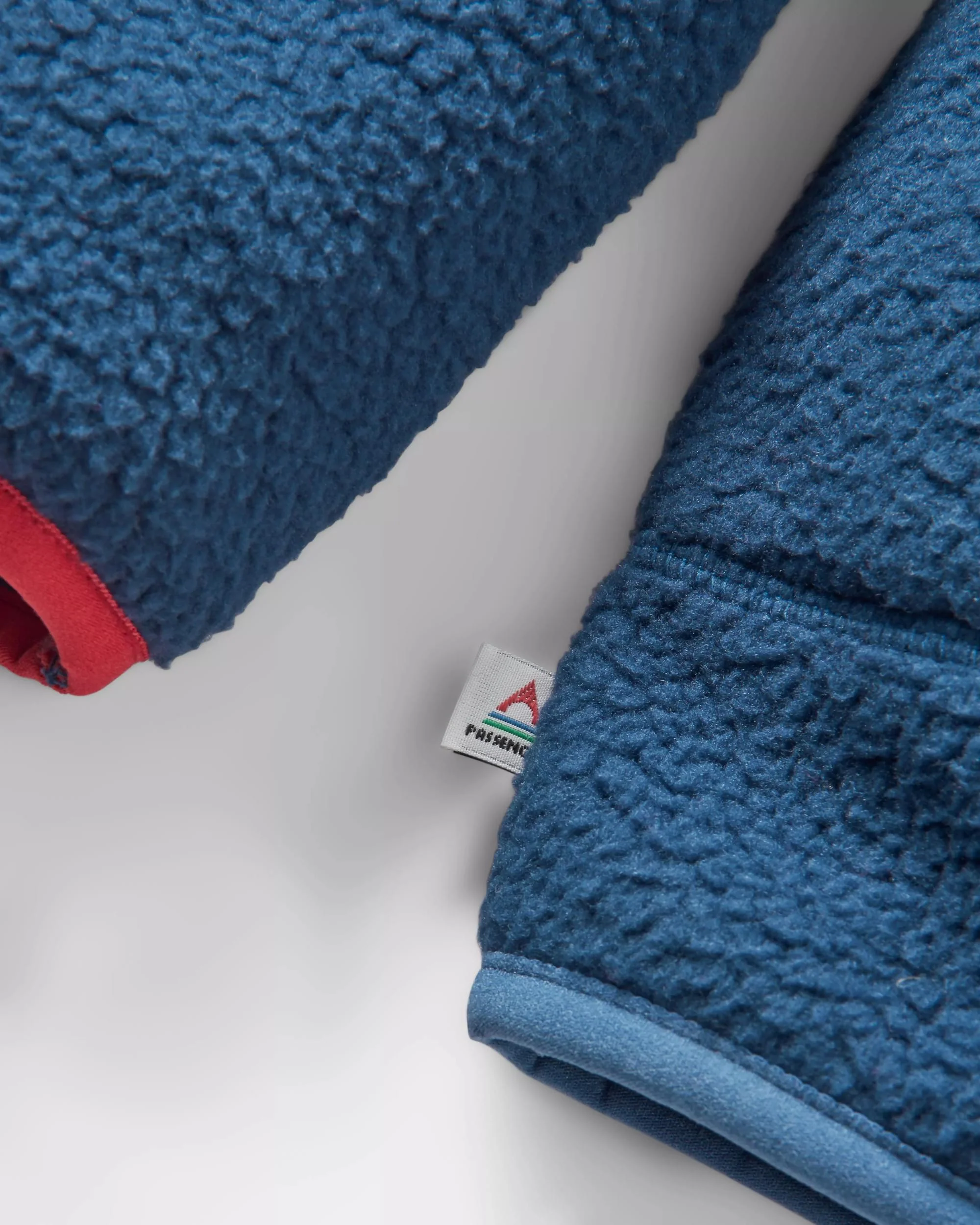 North Coast Full Zip Sherpa Fleece - Dark Denim - Image 9
