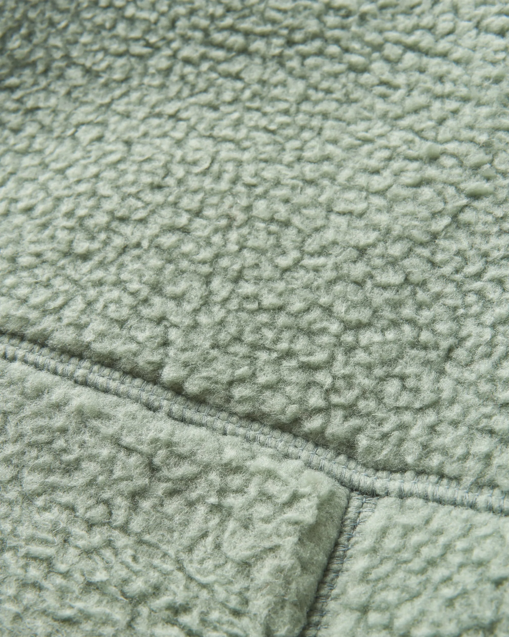 North Coast Full Zip Sherpa Fleece - Pistachio - Image 9