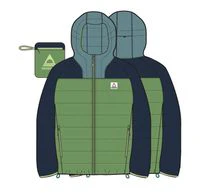 Northstar Down Jacket -  Rich Navy/Pear Green/Arctic - Image 11