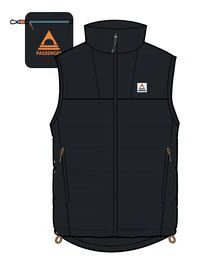 Northstar Down Gilet - Black - Image 8