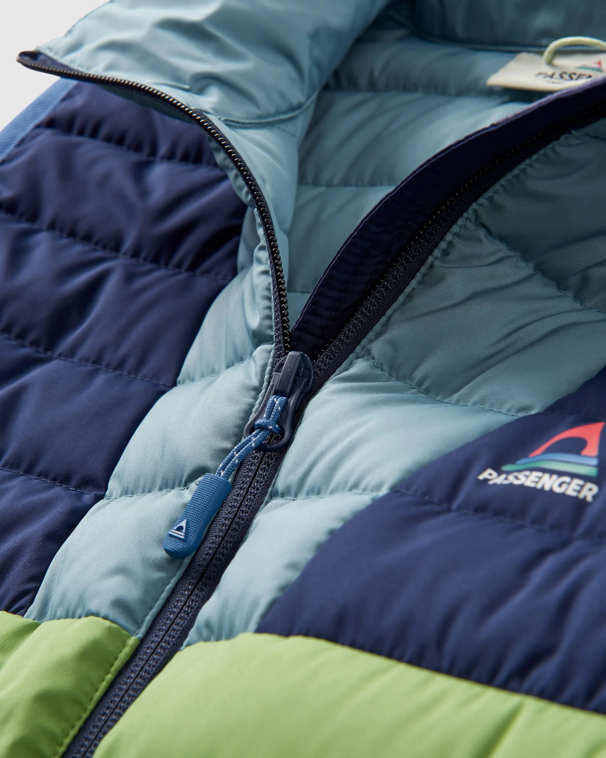 Northstar Down Gilet - Rich Navy/Pear Green/Arctic - Image 7