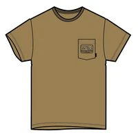 Nowhere Bound Pocket T-Shirt - Dusty Ochre - Image 5