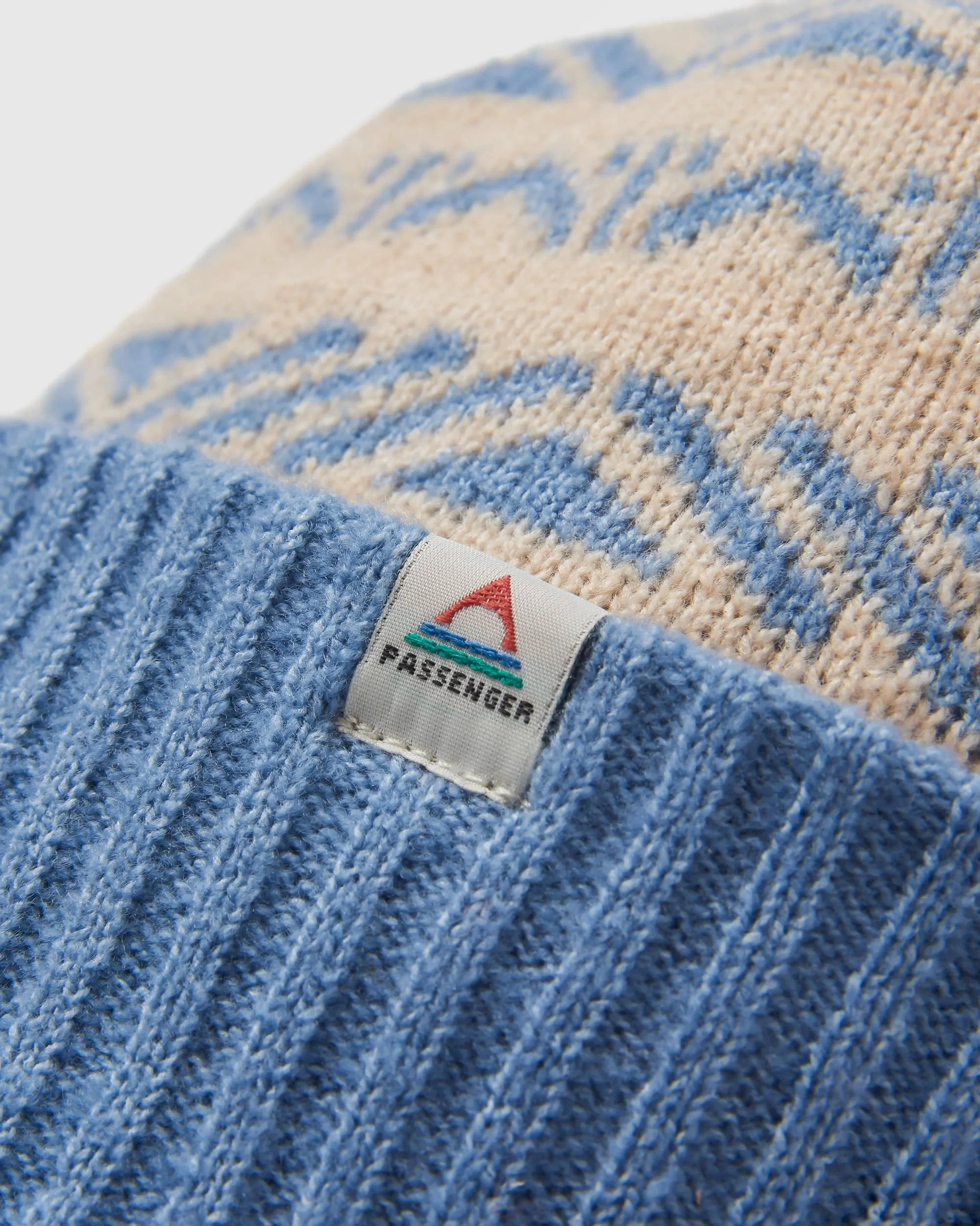 Nurture Bobble Beanie - Faded Denim - Image 3
