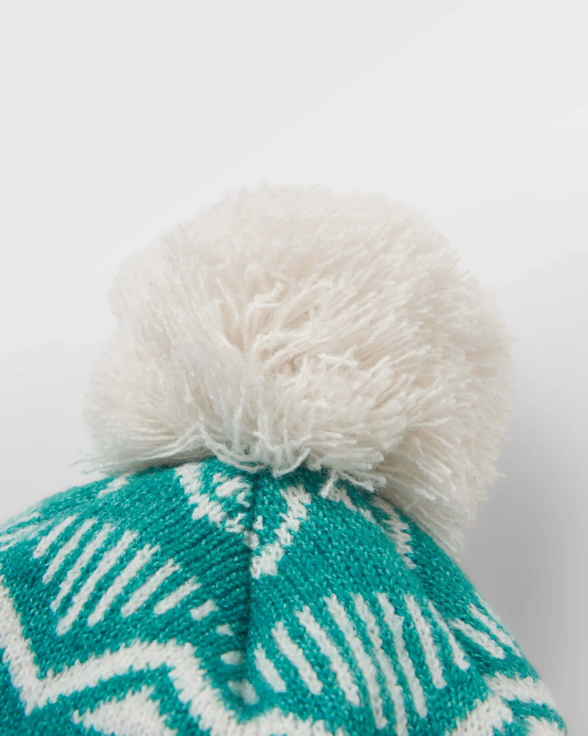 Nurture Bobble Beanie - Greenlake - Image 3