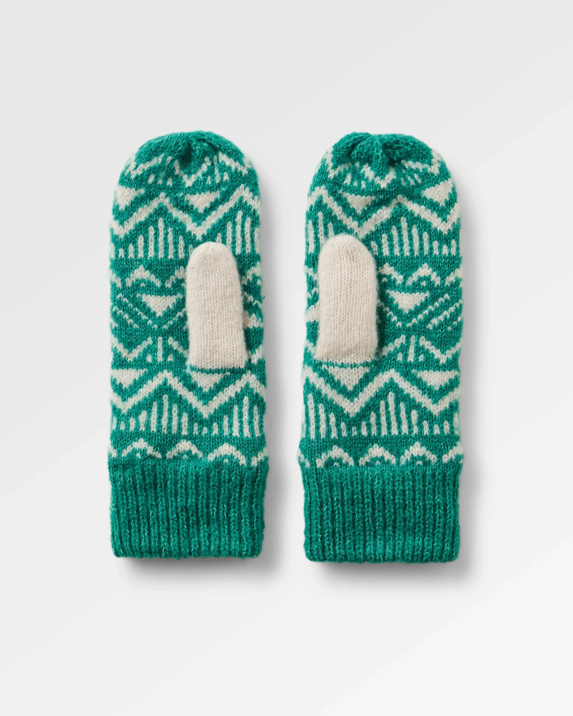Nurture Fleece Lined Mittens - Greenlake - Image 2