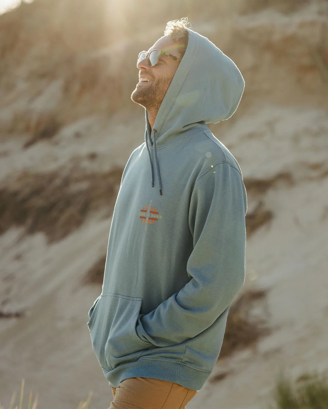 Oar Hoodie - Provincial Blue - Image 2