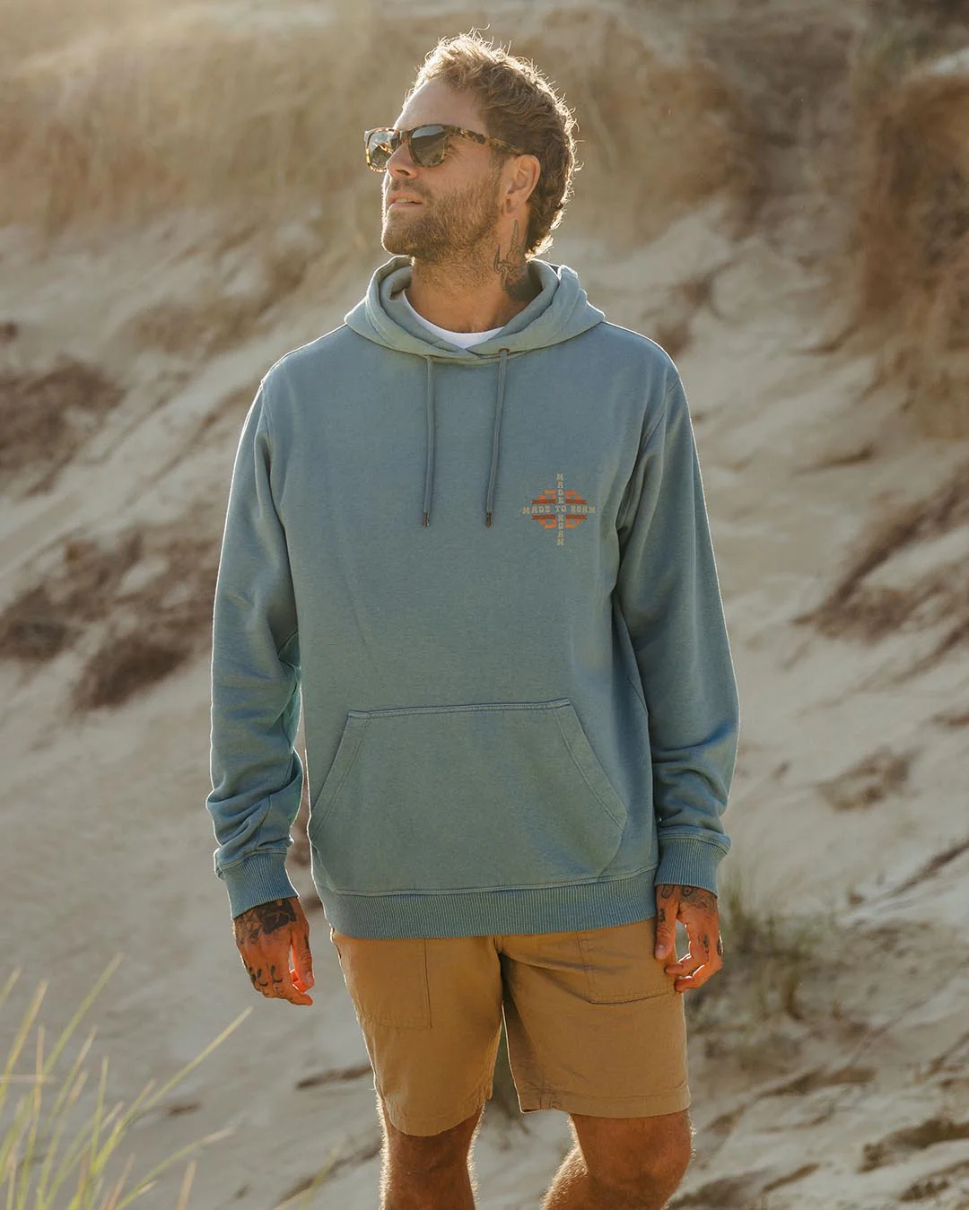 Oar Hoodie - Provincial Blue - Image 4