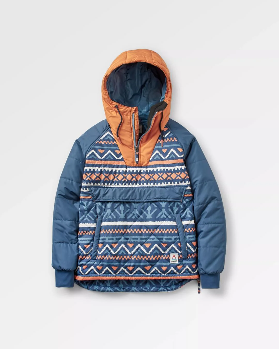 Ocean Insulated Anorak - Homespun Stripe Navy - Image 2