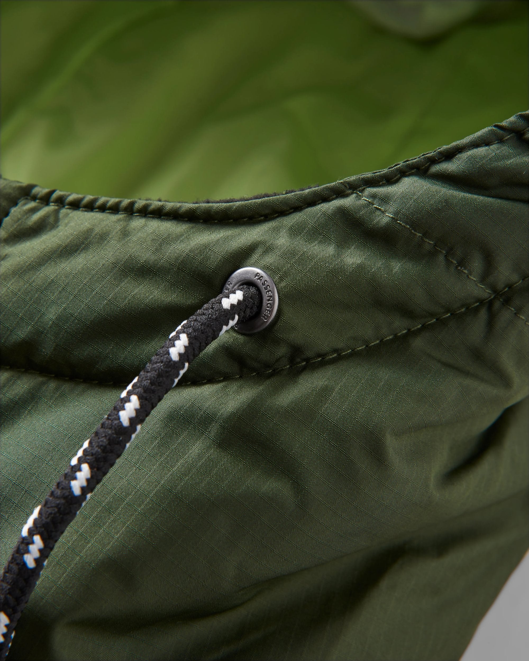 Ocean Insulated Anorak - Abstract Mountain Fir Tree - Image 8