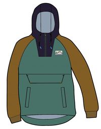 Ocean Insulated Anorak - Deep Ocean - Image 9