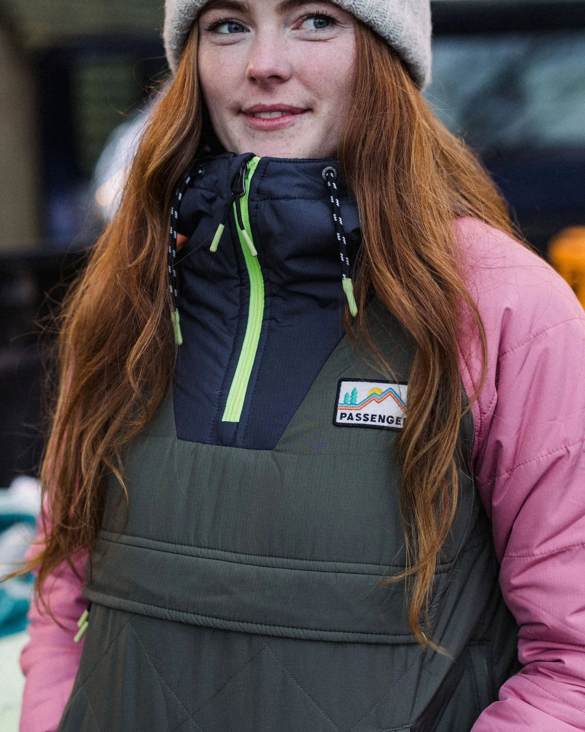 Ocean Insulated Anorak - Dusty Olive - Image 4