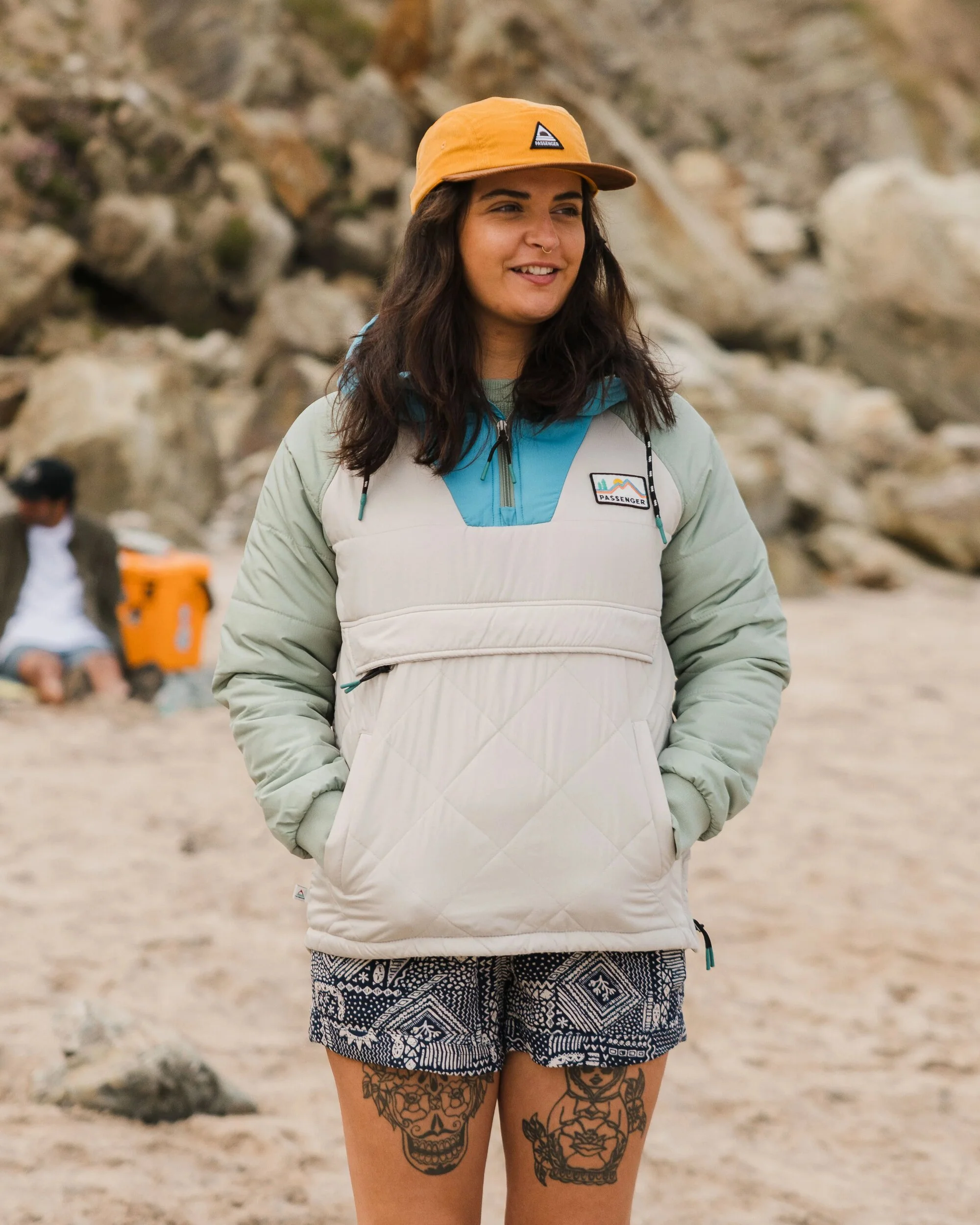 Ocean Insulated Anorak - Pebble Grey - Image 3