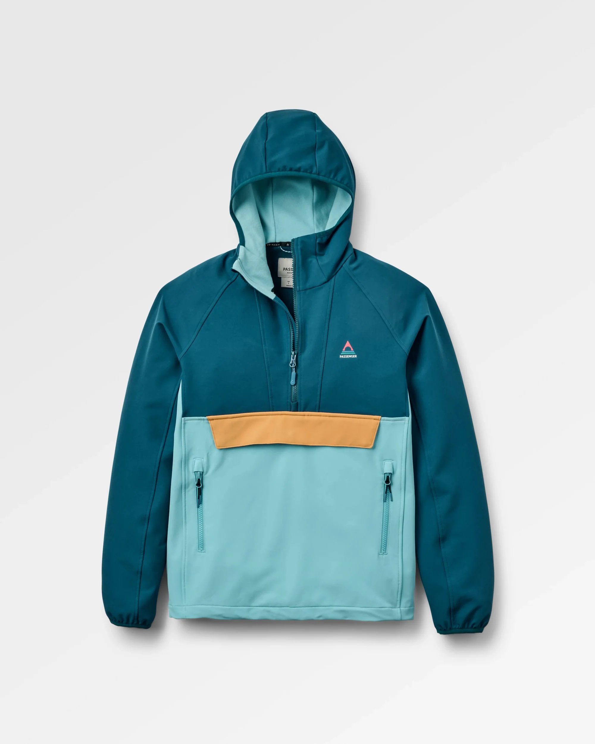 Ocean Softshell Anorak - Retro Blue/Tidal Blue - Image 2