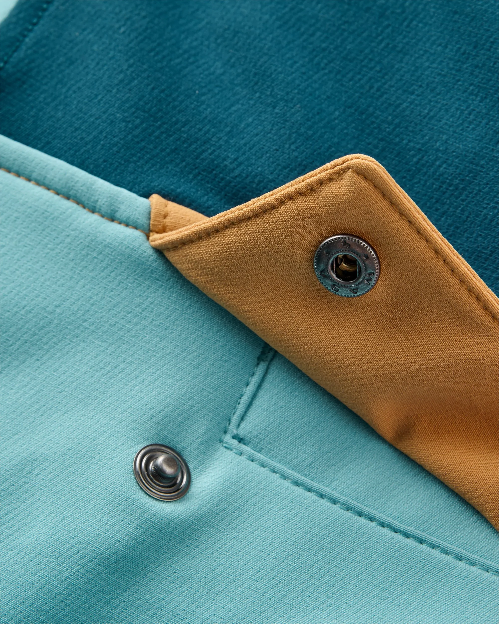 Ocean Softshell Anorak - Retro Blue/Tidal Blue - Image 9