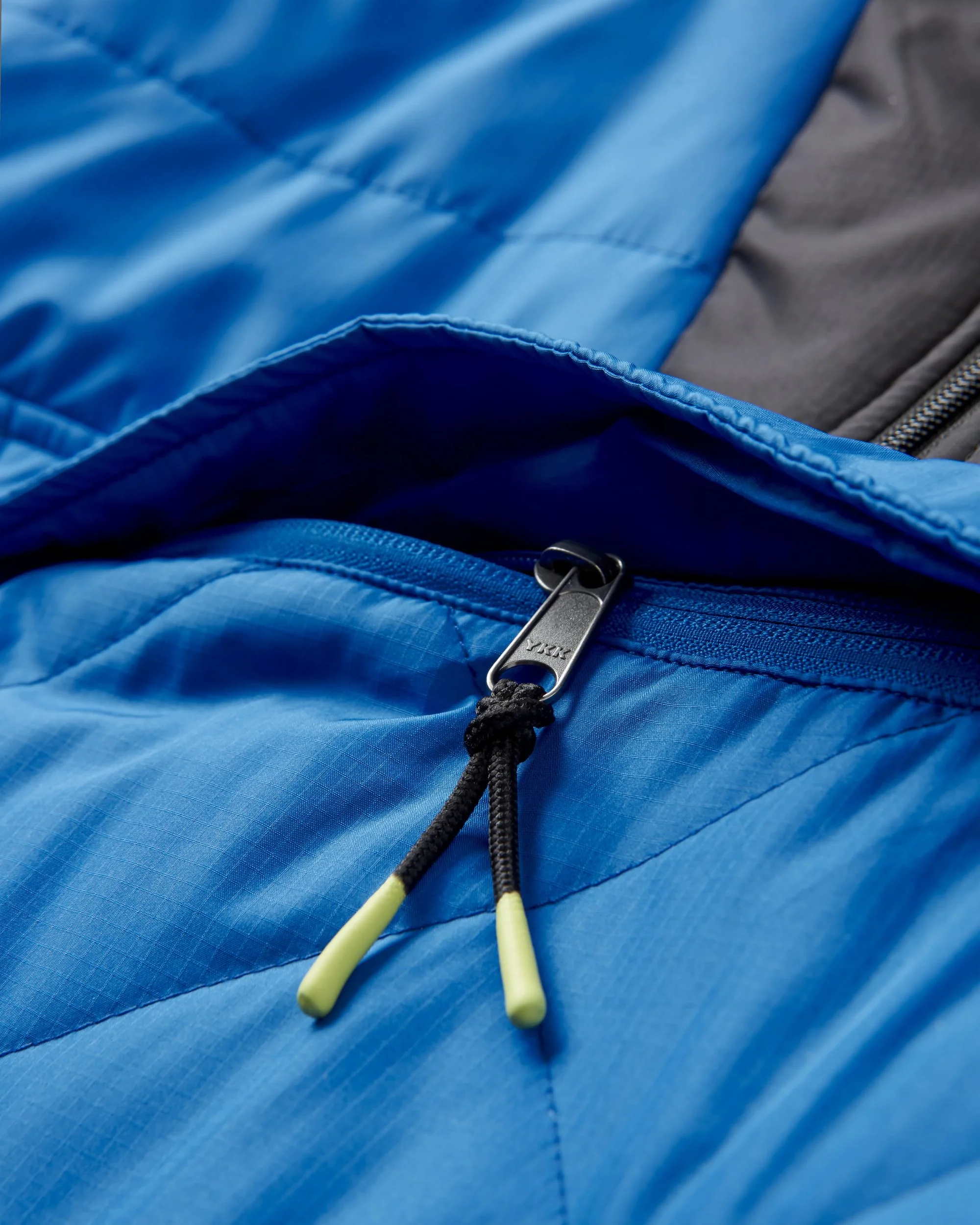 Oceanic Insulated Anorak - Azure Blue/Charcoal - Image 5
