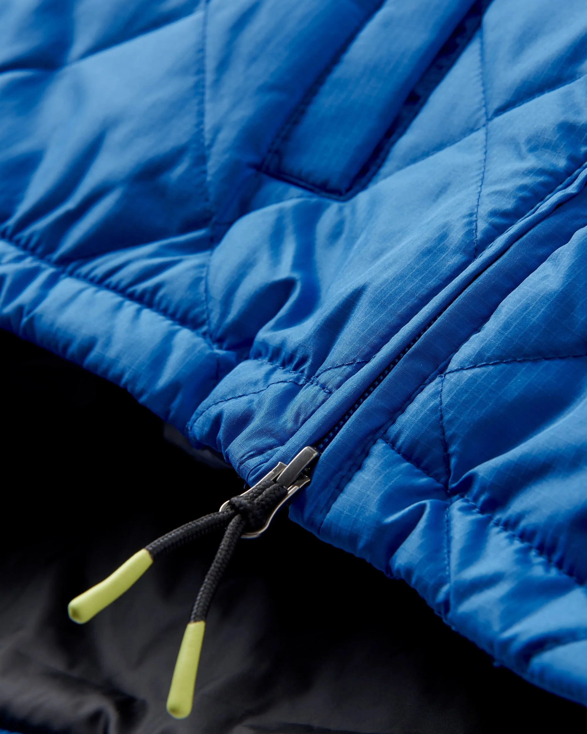 Oceanic Insulated Anorak - Azure Blue/Charcoal - Image 6