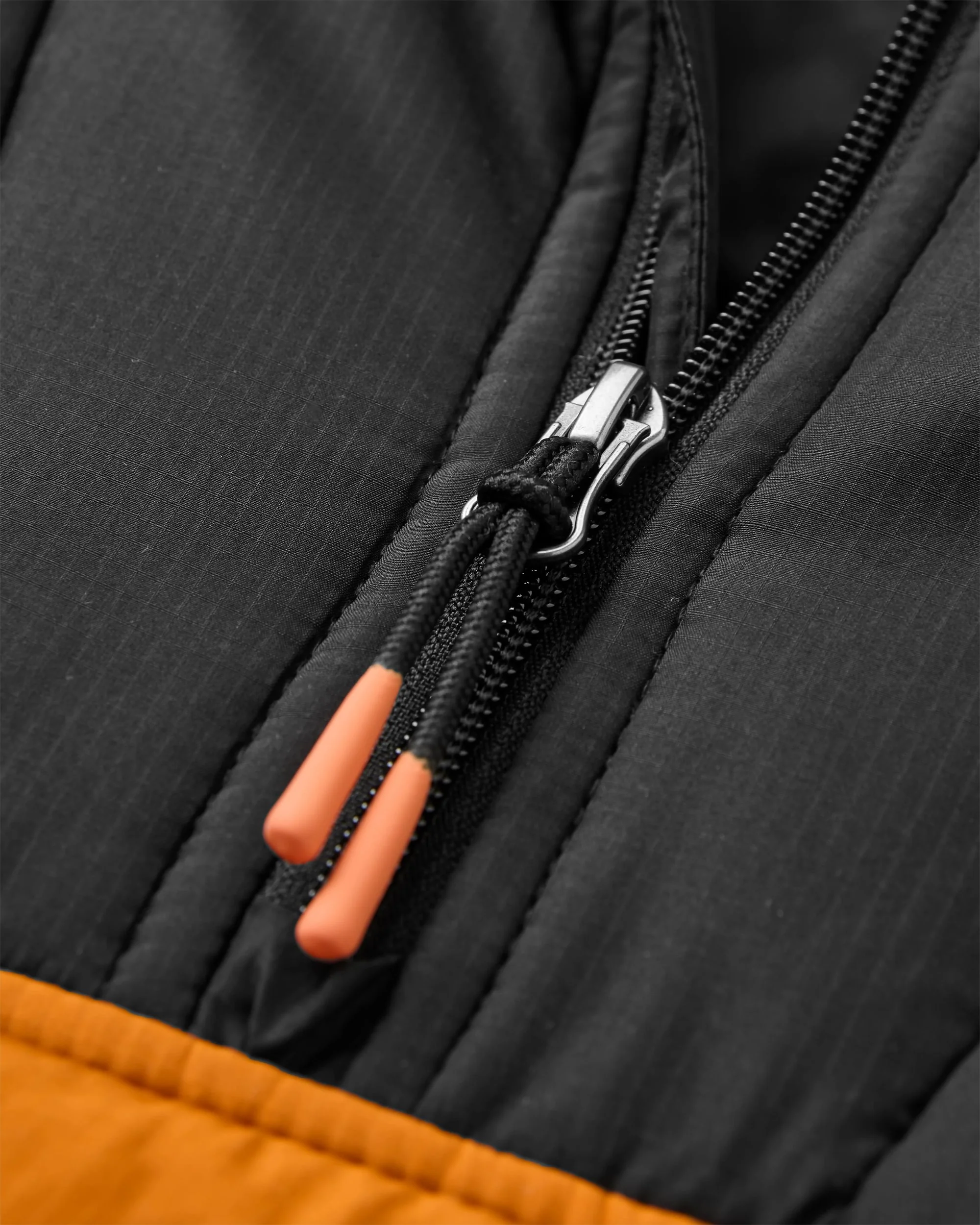Oceanic Insulated Anorak - Black/Retro Orange - Image 7