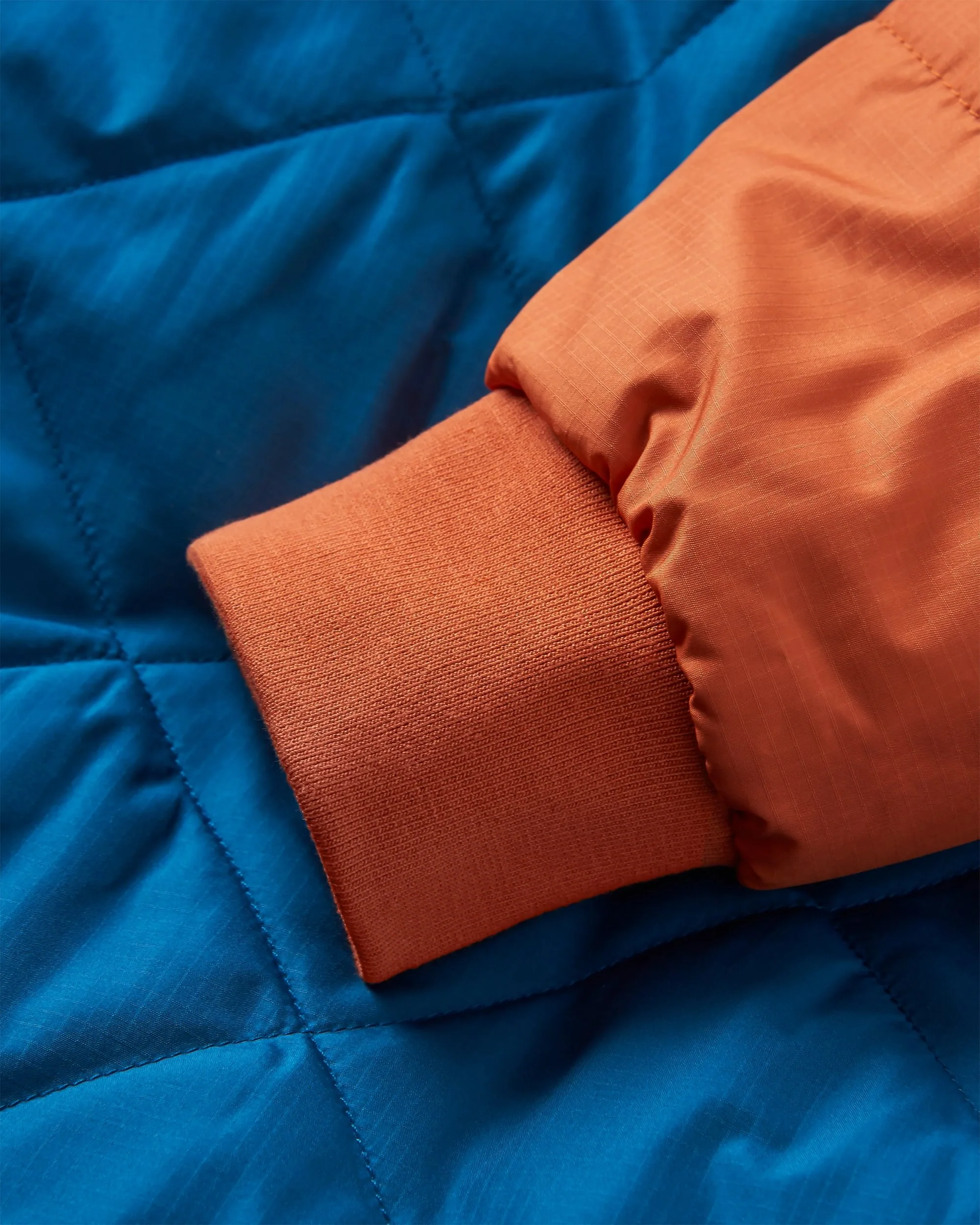 Oceanic Insulated Anorak - Tidal Blue/Burnt Orange - Image 11