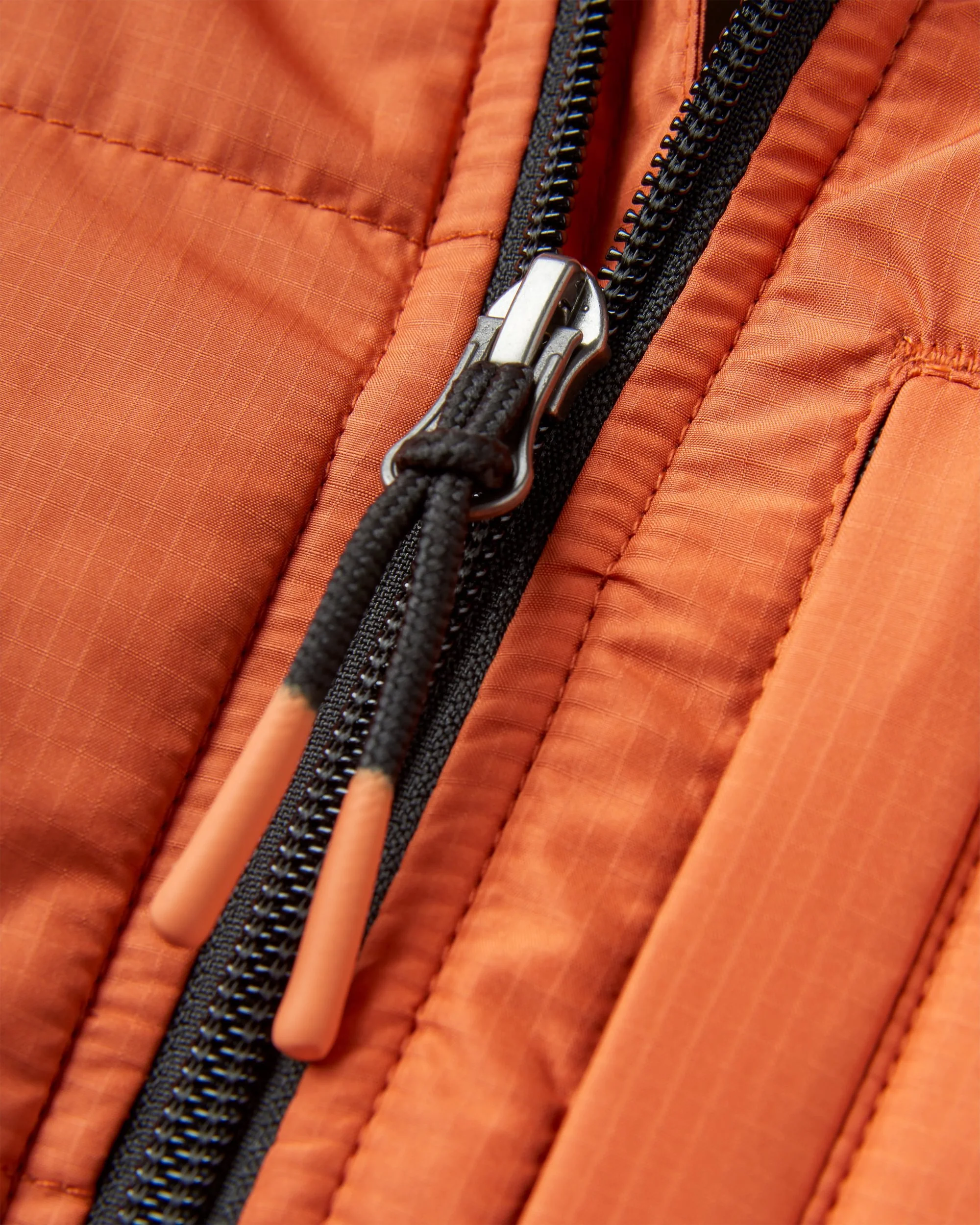 Dylan Insulated Full Zip Jacket - Burnt Orange - Image 10