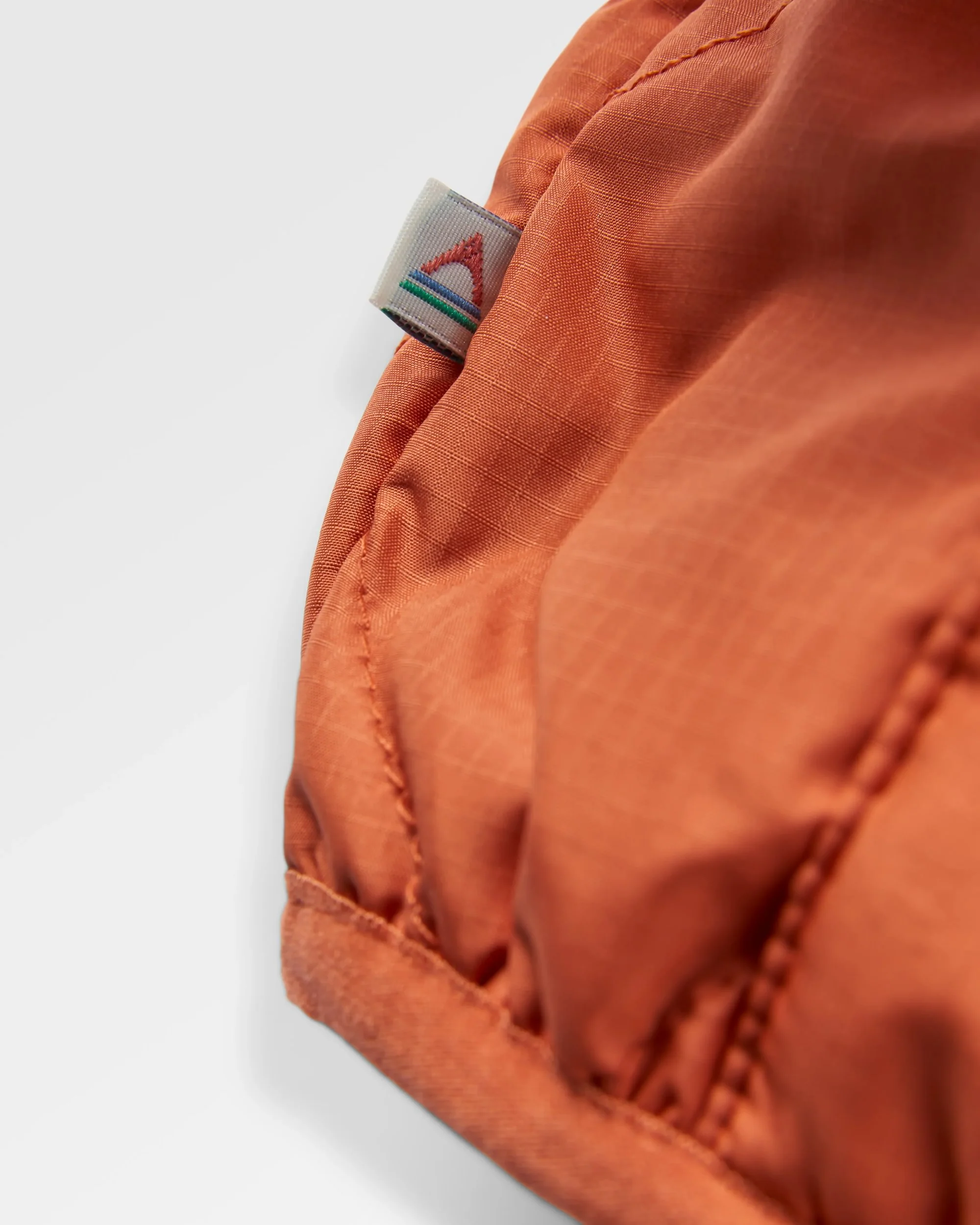 Dylan Insulated Full Zip Jacket - Burnt Orange - Image 9