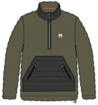 Oceanside Polar-Lined Sherpa Fleece - Khaki - Image 6